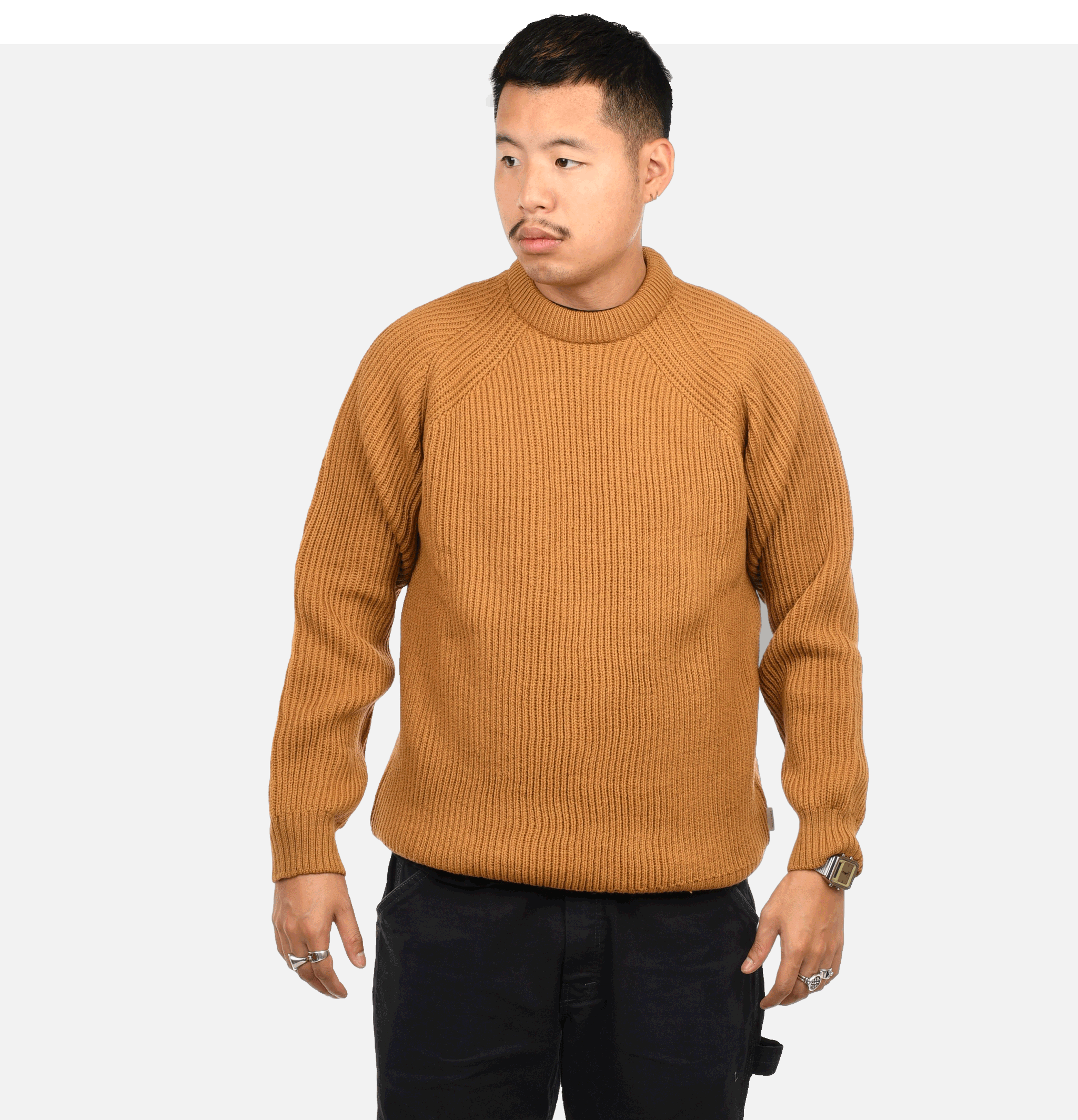 Peregrine Ford Crew Knit Wheat