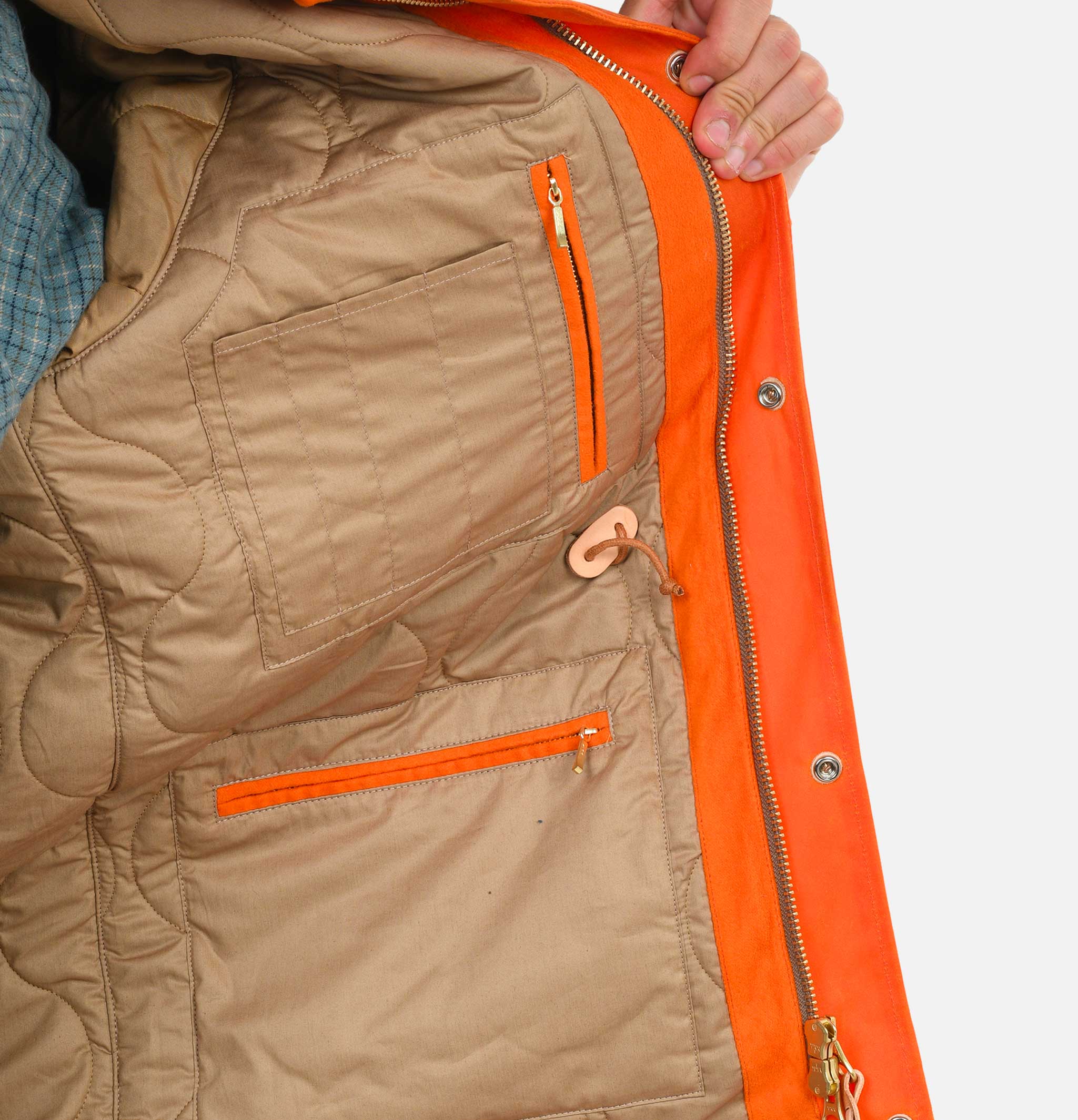 Fisherman Parka Orange