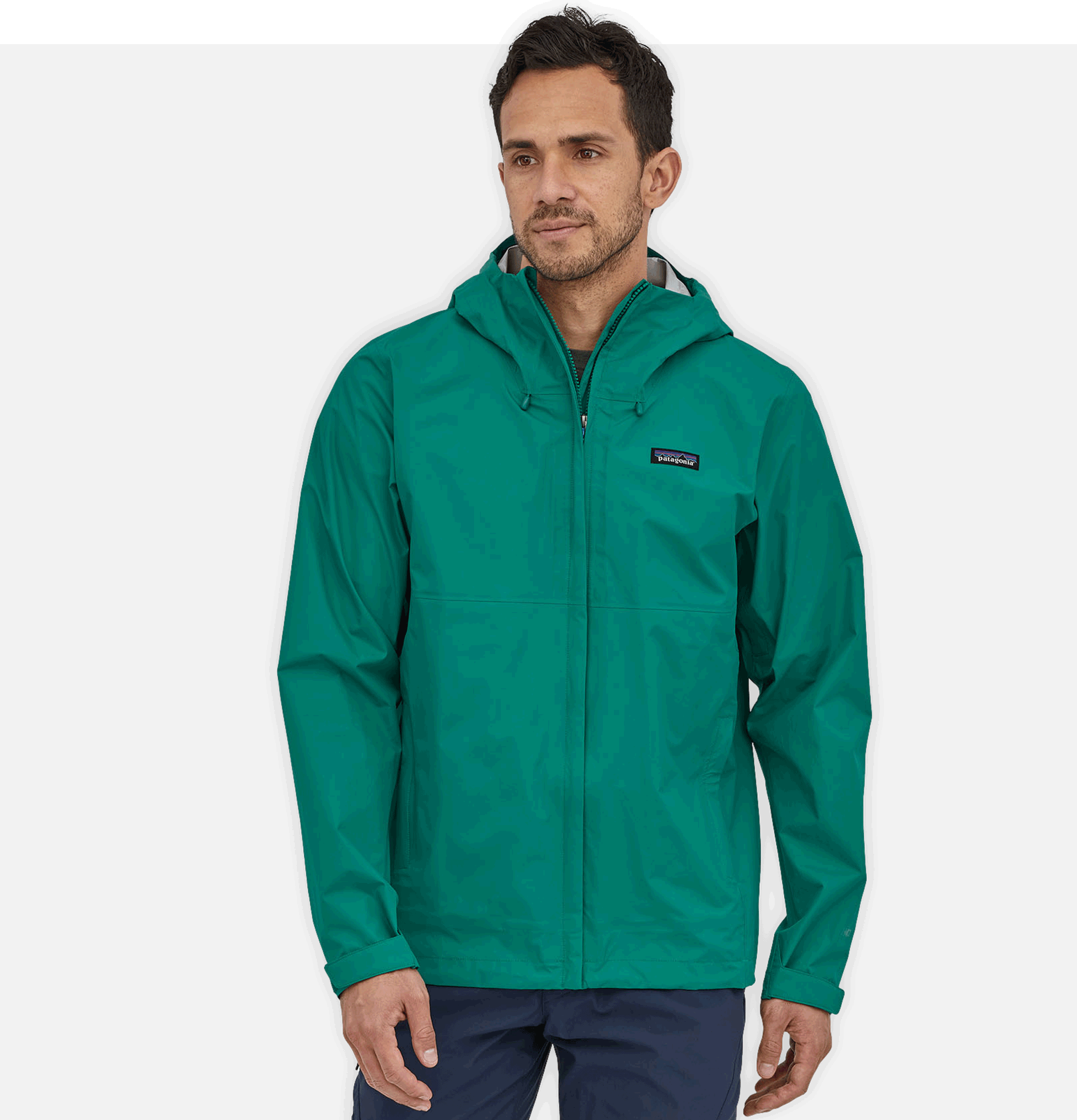 Patagonia Torrentshell 3L Borealis Green.