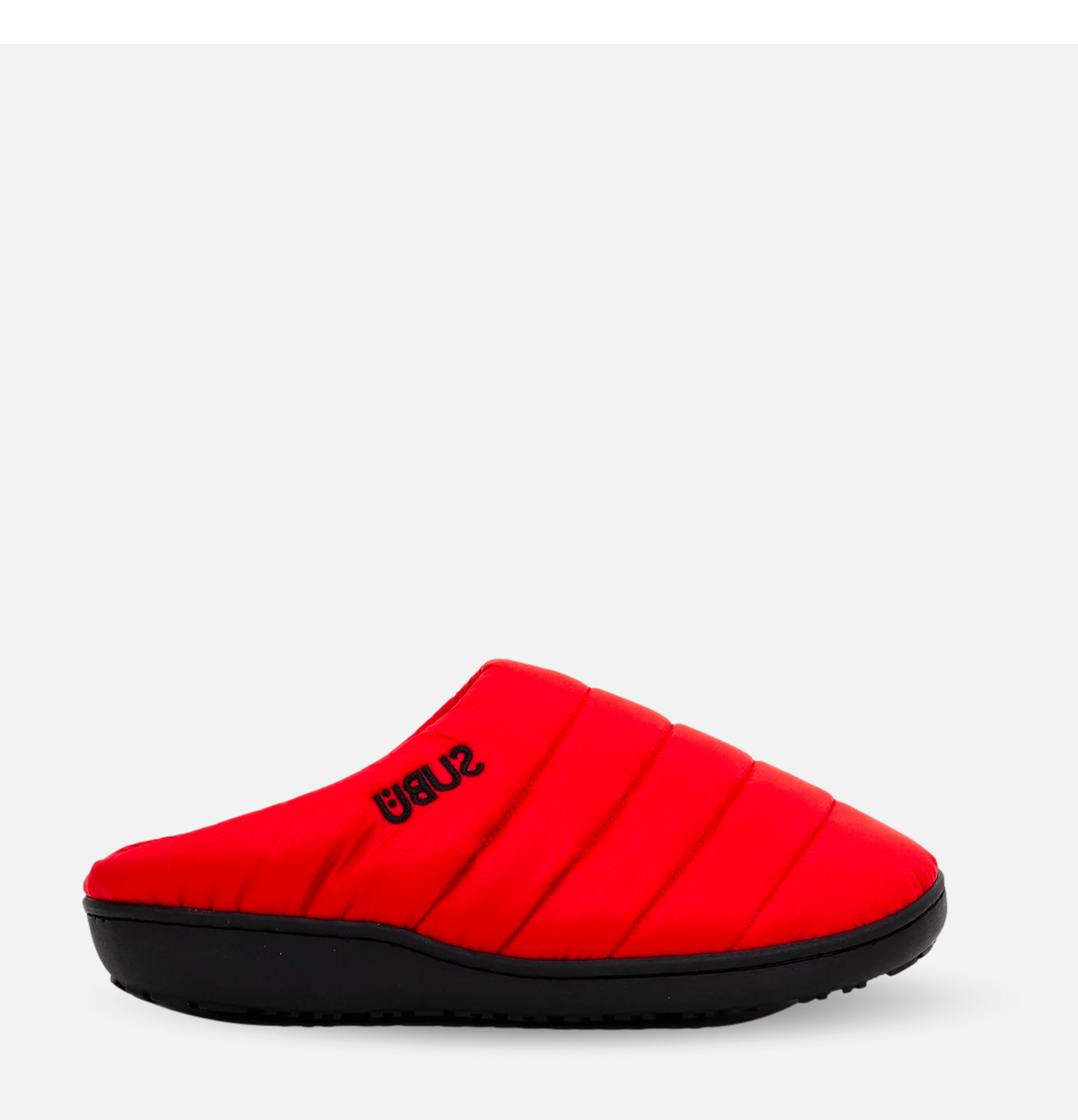 Uneven Slippers Red