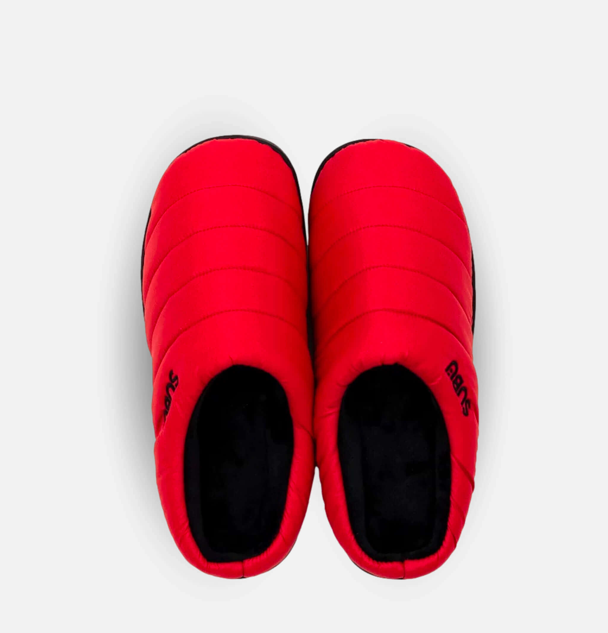 Uneven Slippers Red