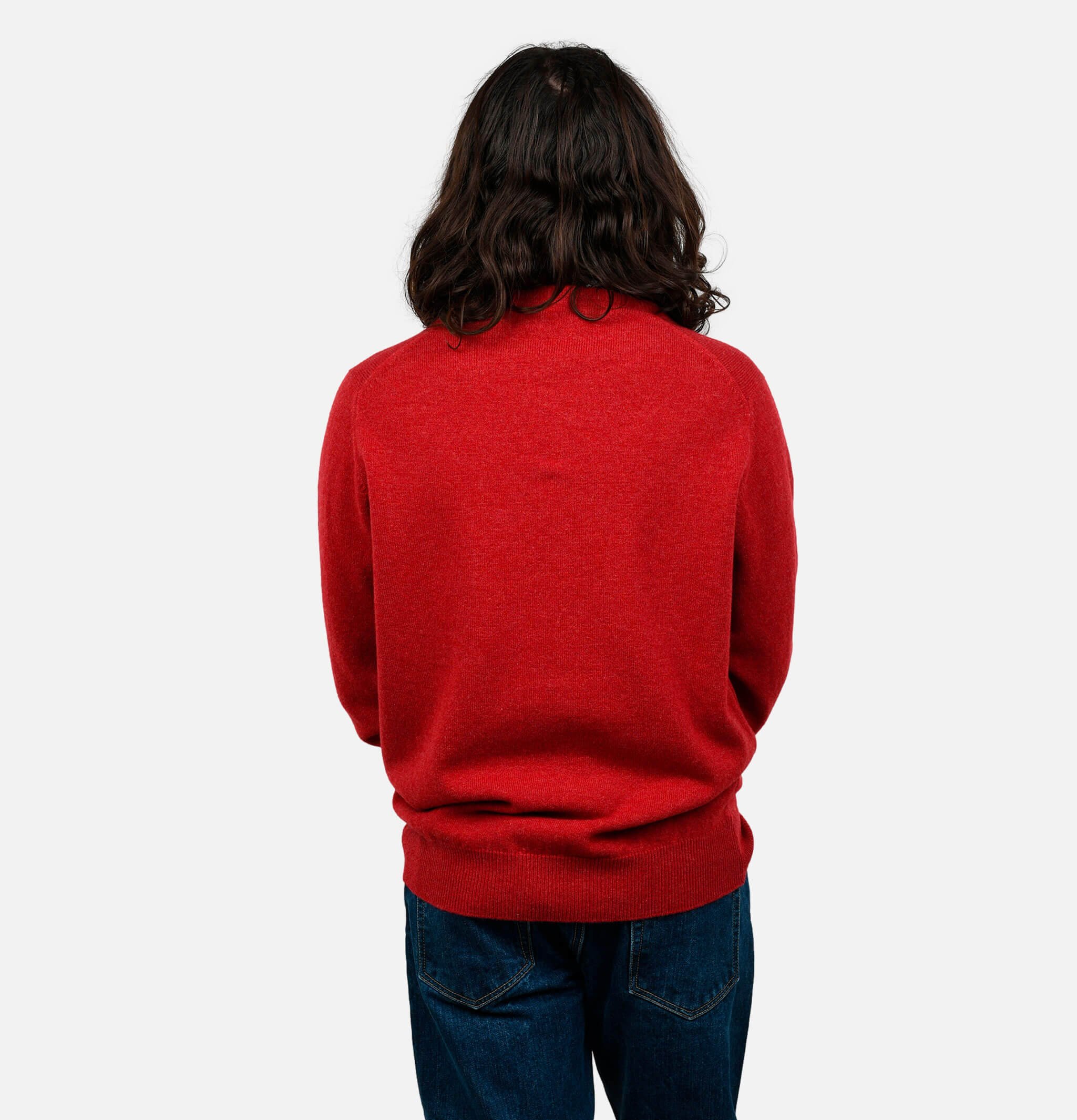 Round Neck Pullover Poppy Mix