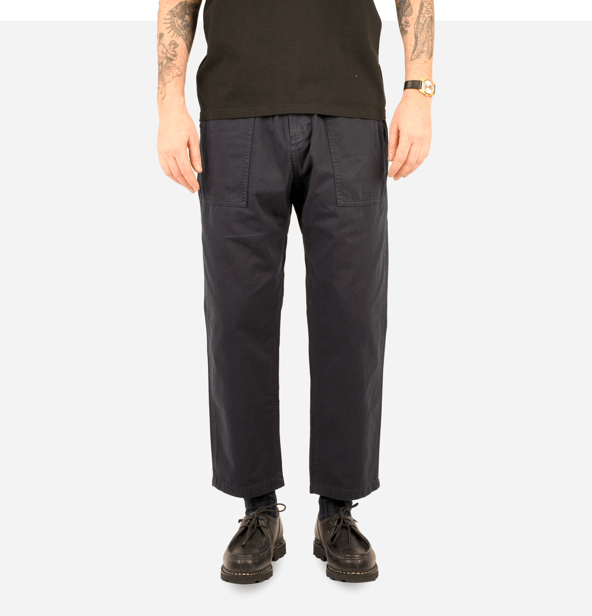 Loose Tapered Pant Navy