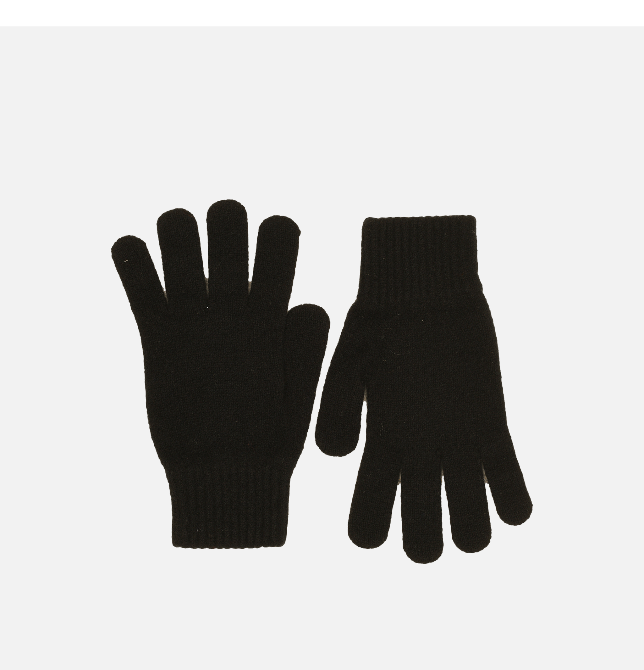 Wool Gloves Black