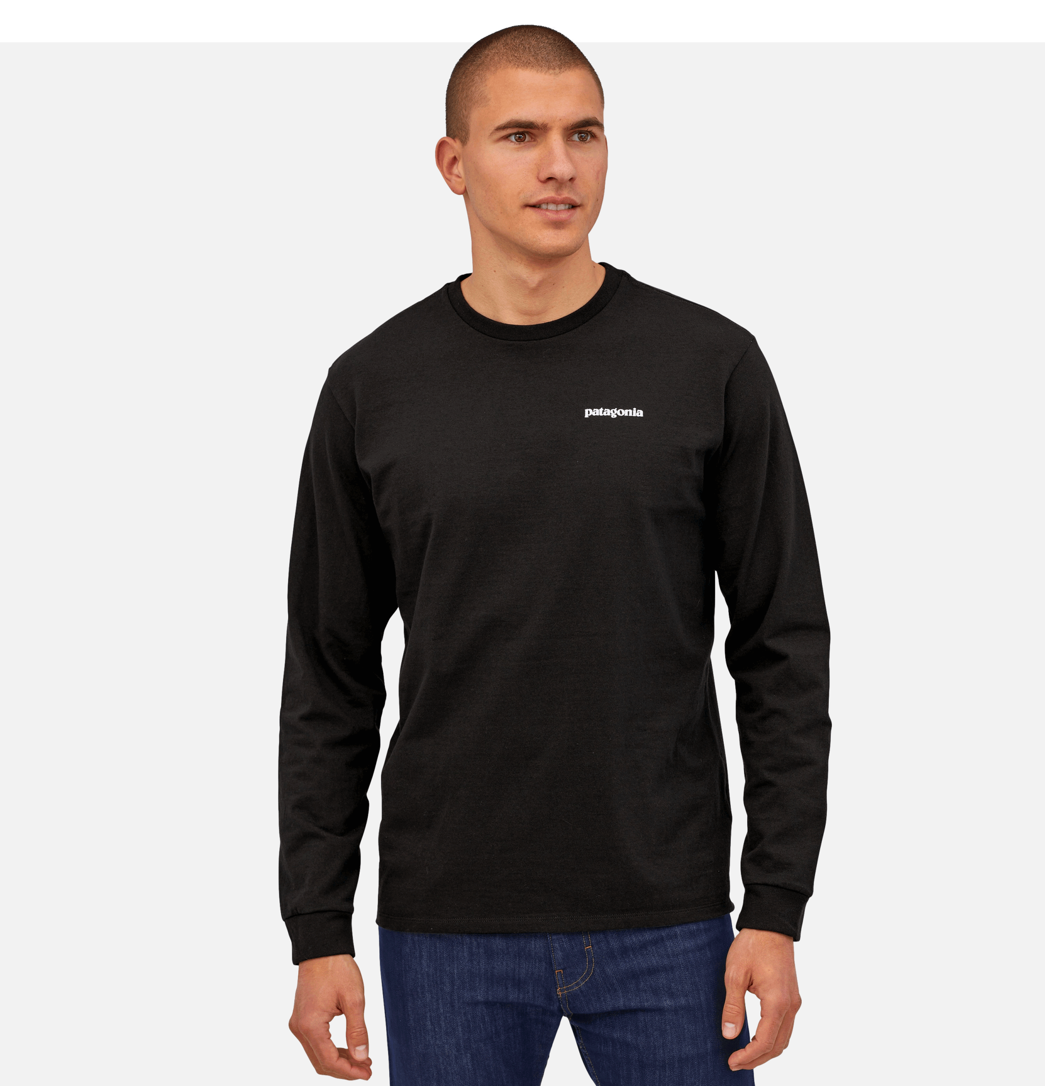 T-shirt P6 Logo LS Black