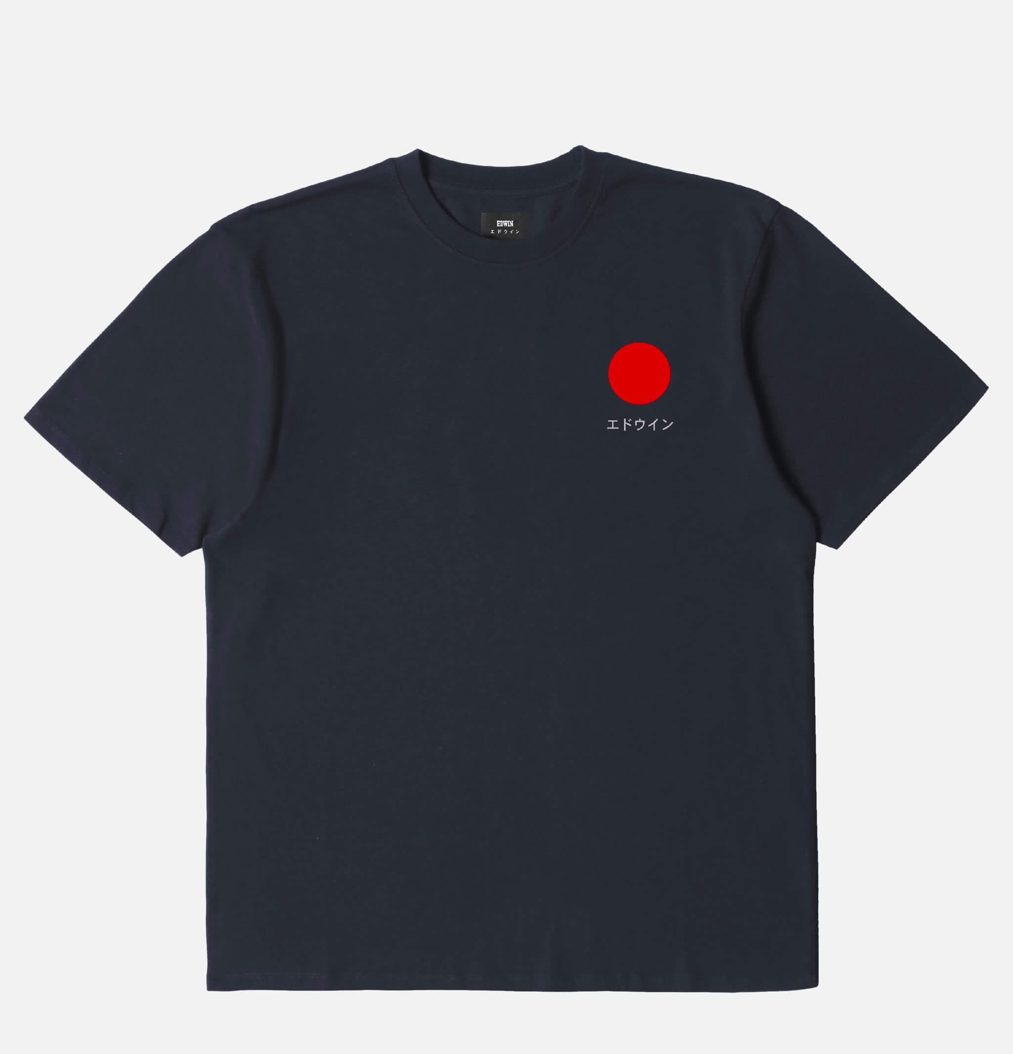 Japanese Sun Tee Shirt Navy