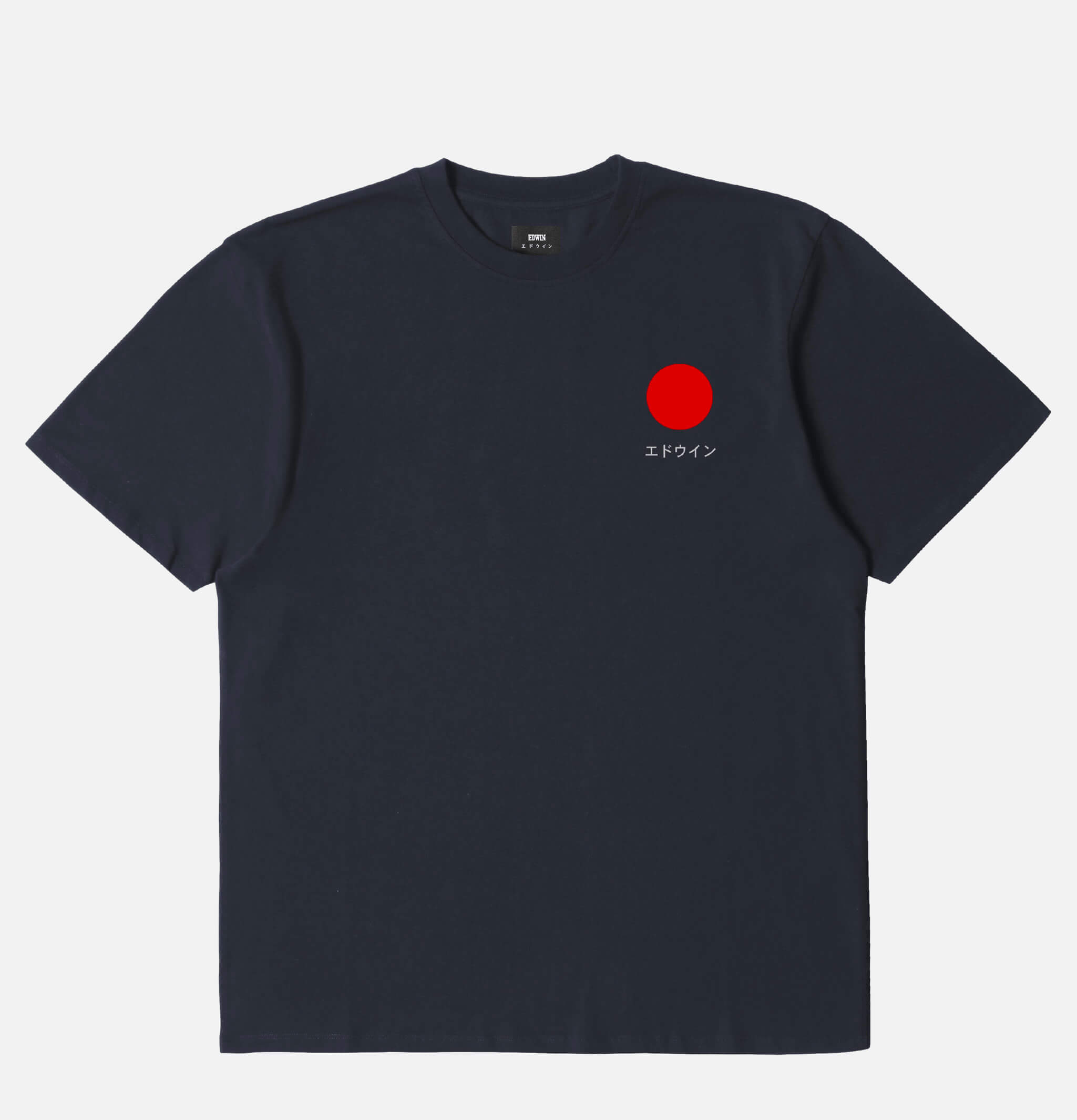 Edwin Japanese Sun Tee Shirt Navy