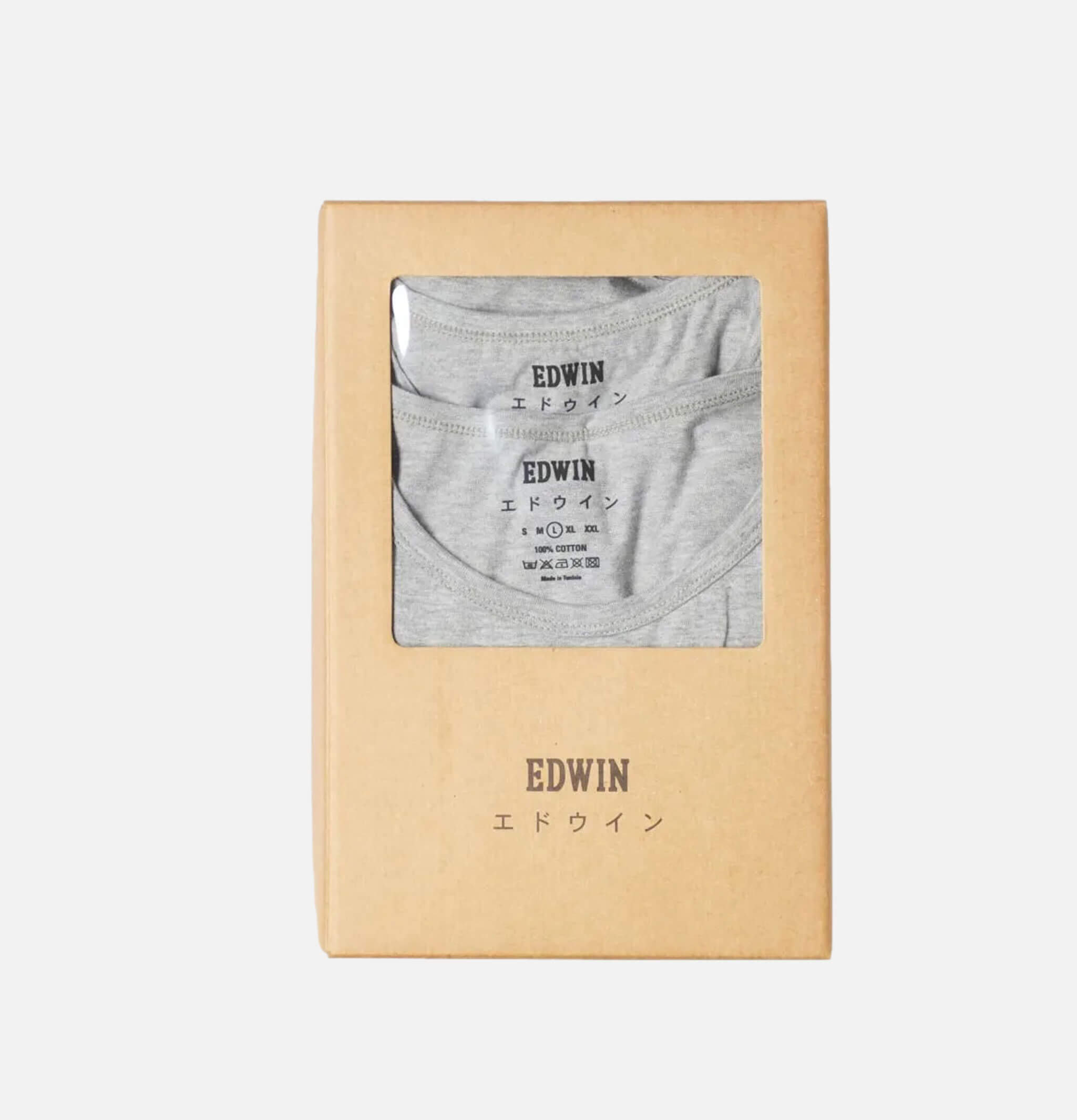 Edwin Grey Double Pack T-shirt
