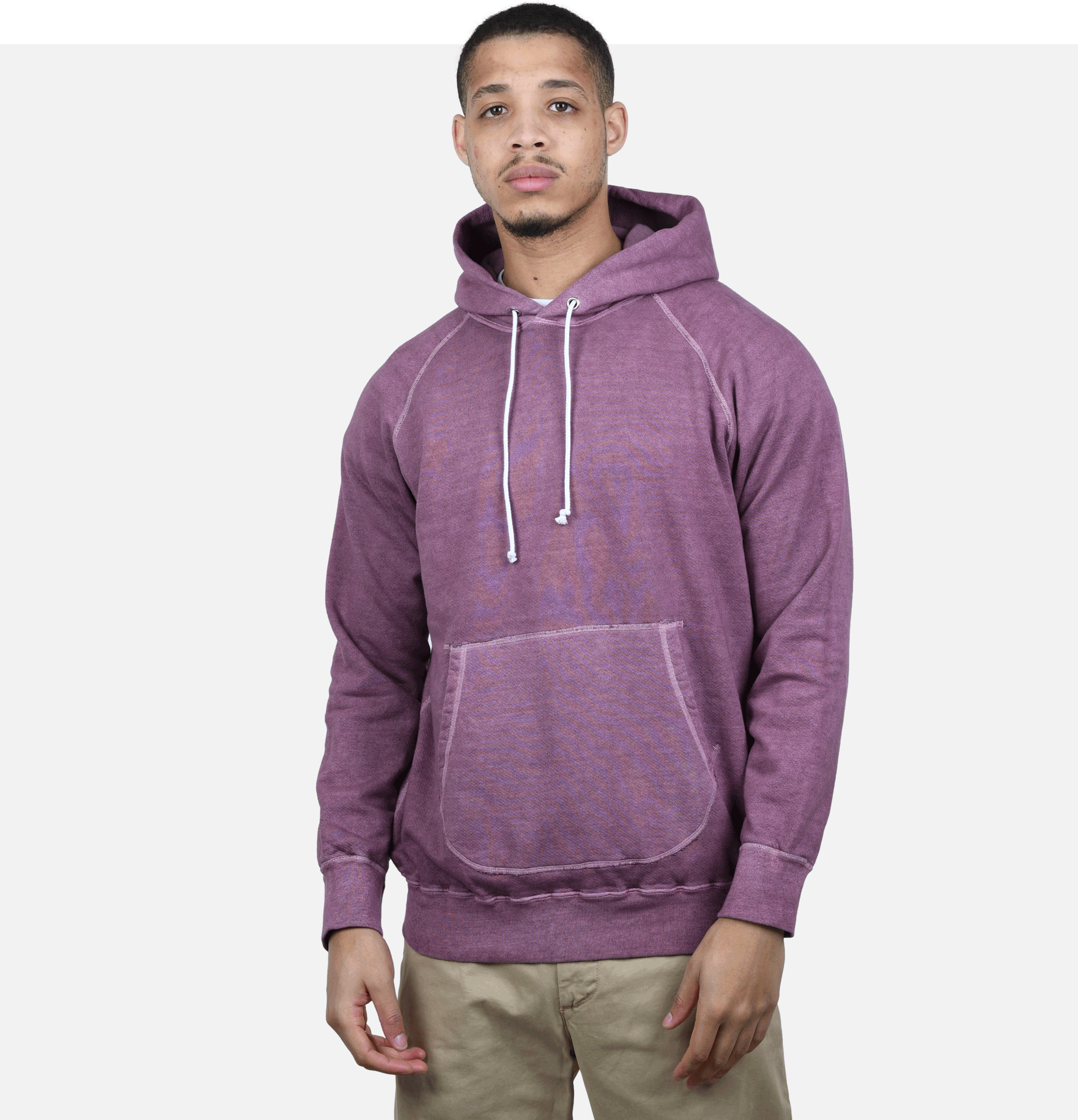 Pullover Hood Sweat Azuki