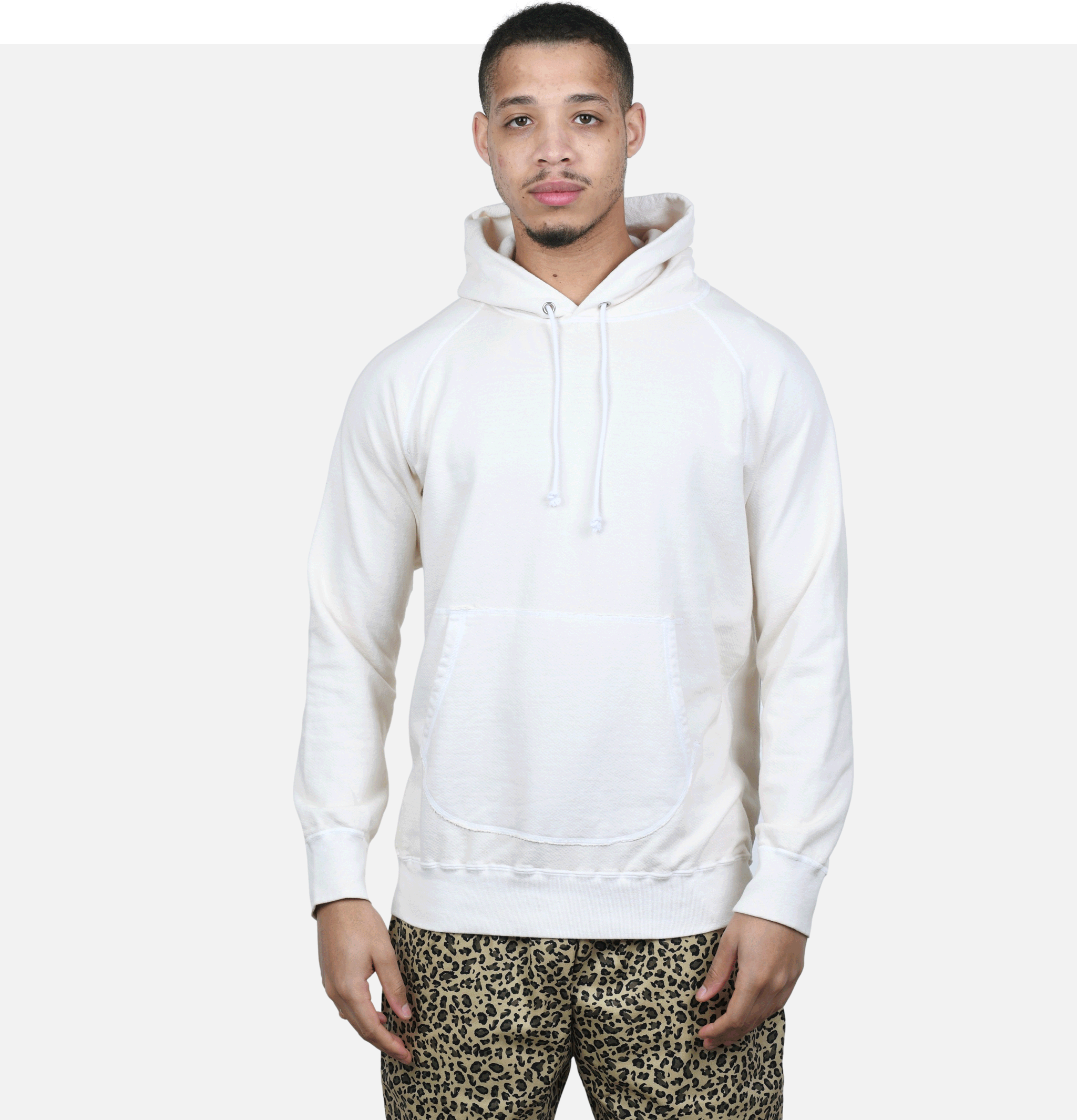 Pullover Hooded Sweat Natural