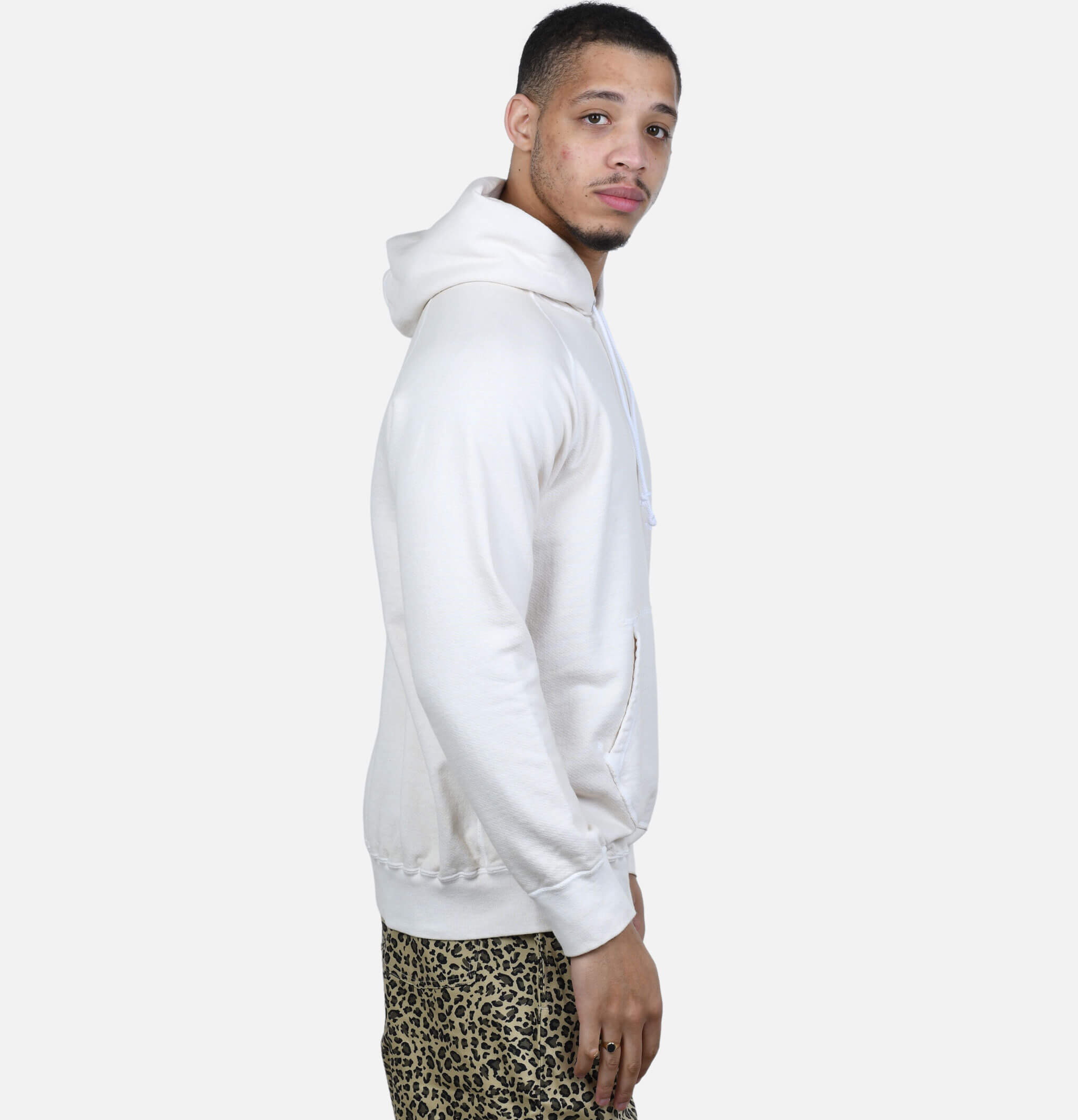 Pullover Hooded Sweat Natural