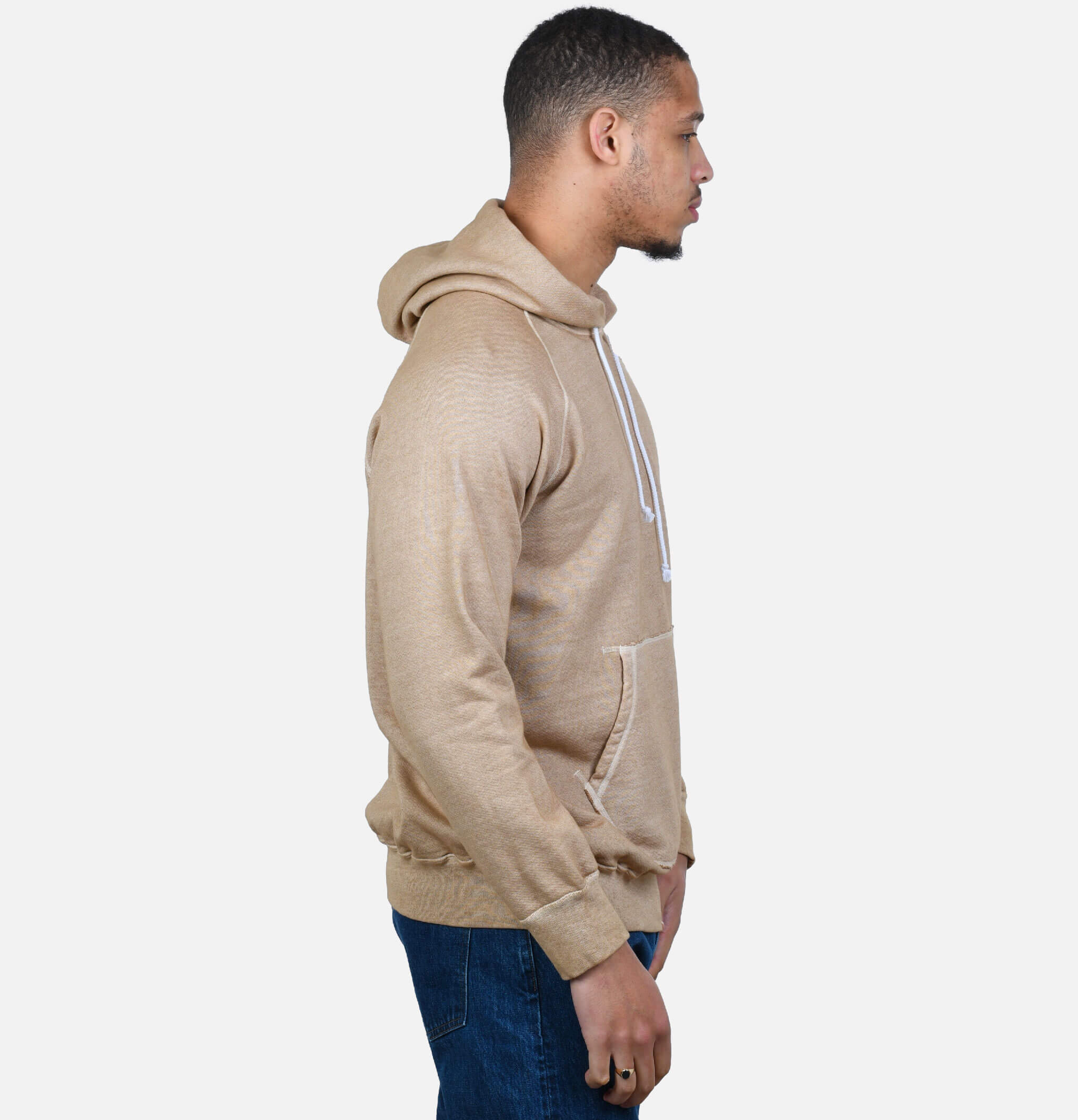 Good On Japan Pullover Hooded Sweat Latte
