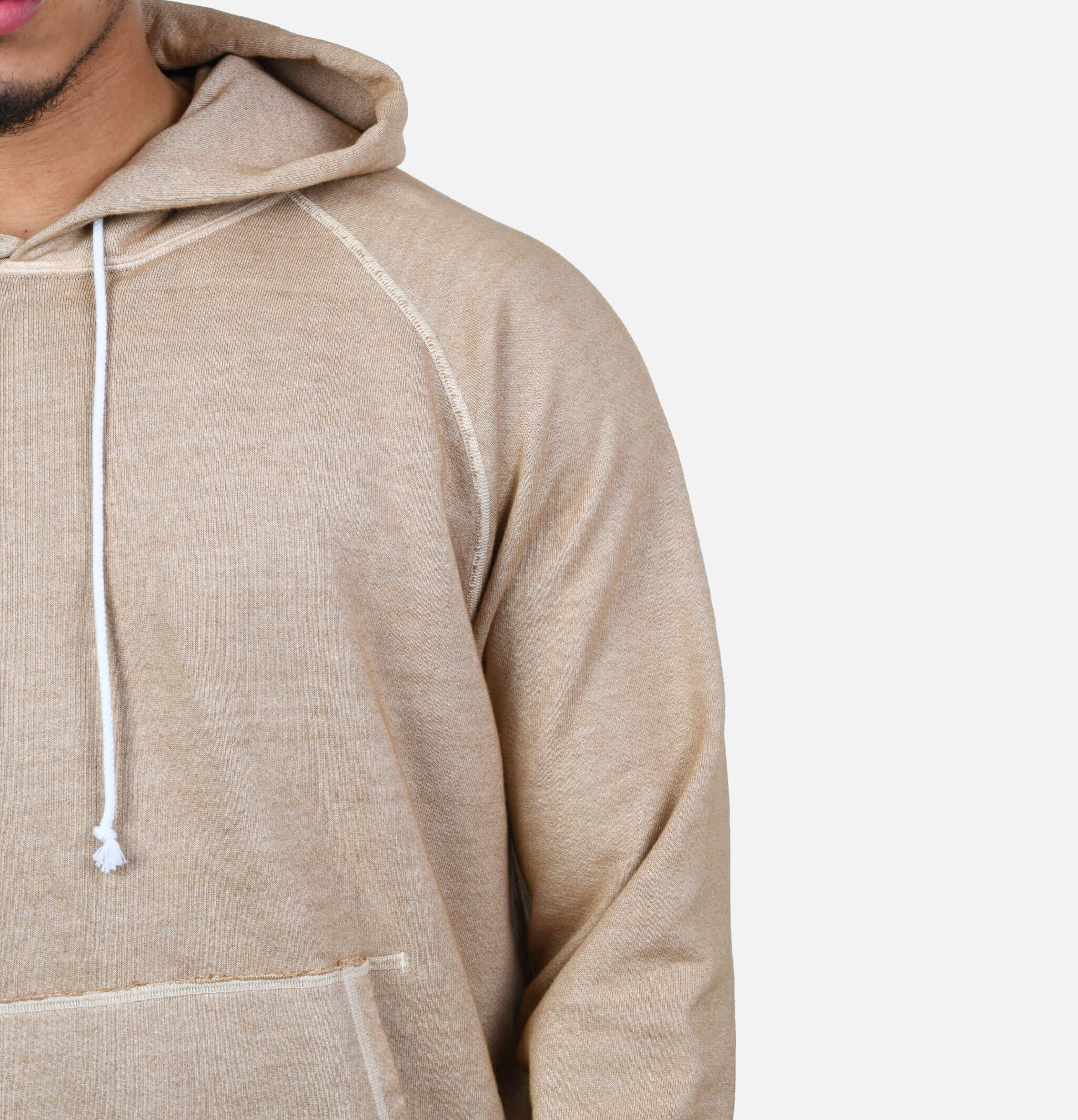 Good On Japan Pullover Hooded Sweat Latte