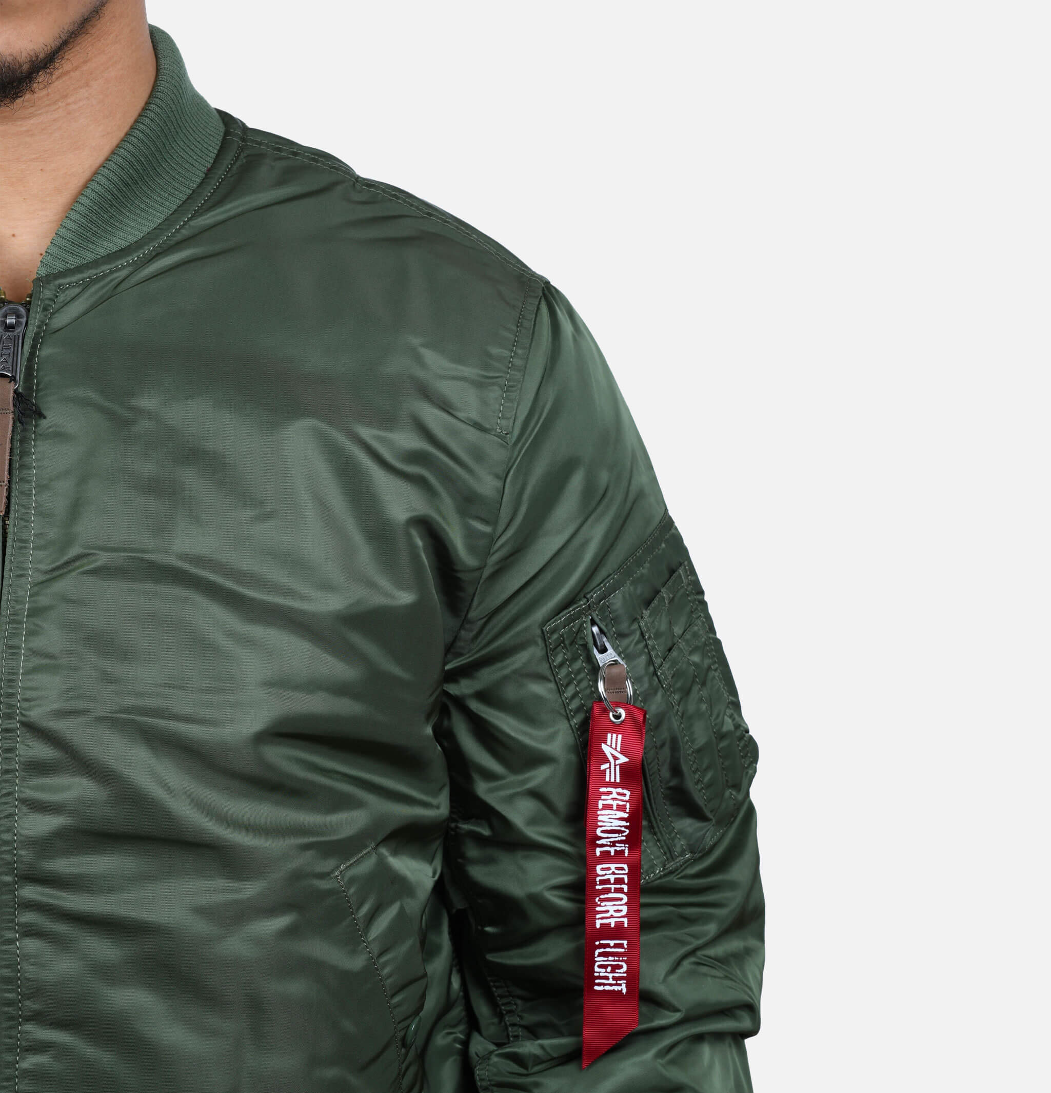 Alpha Bomber MA-1 Flight Sage Green