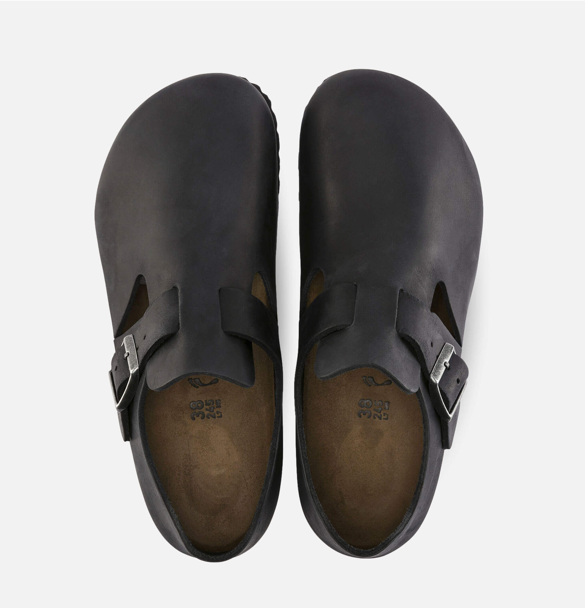 Birkenstock Boston Shoes Black