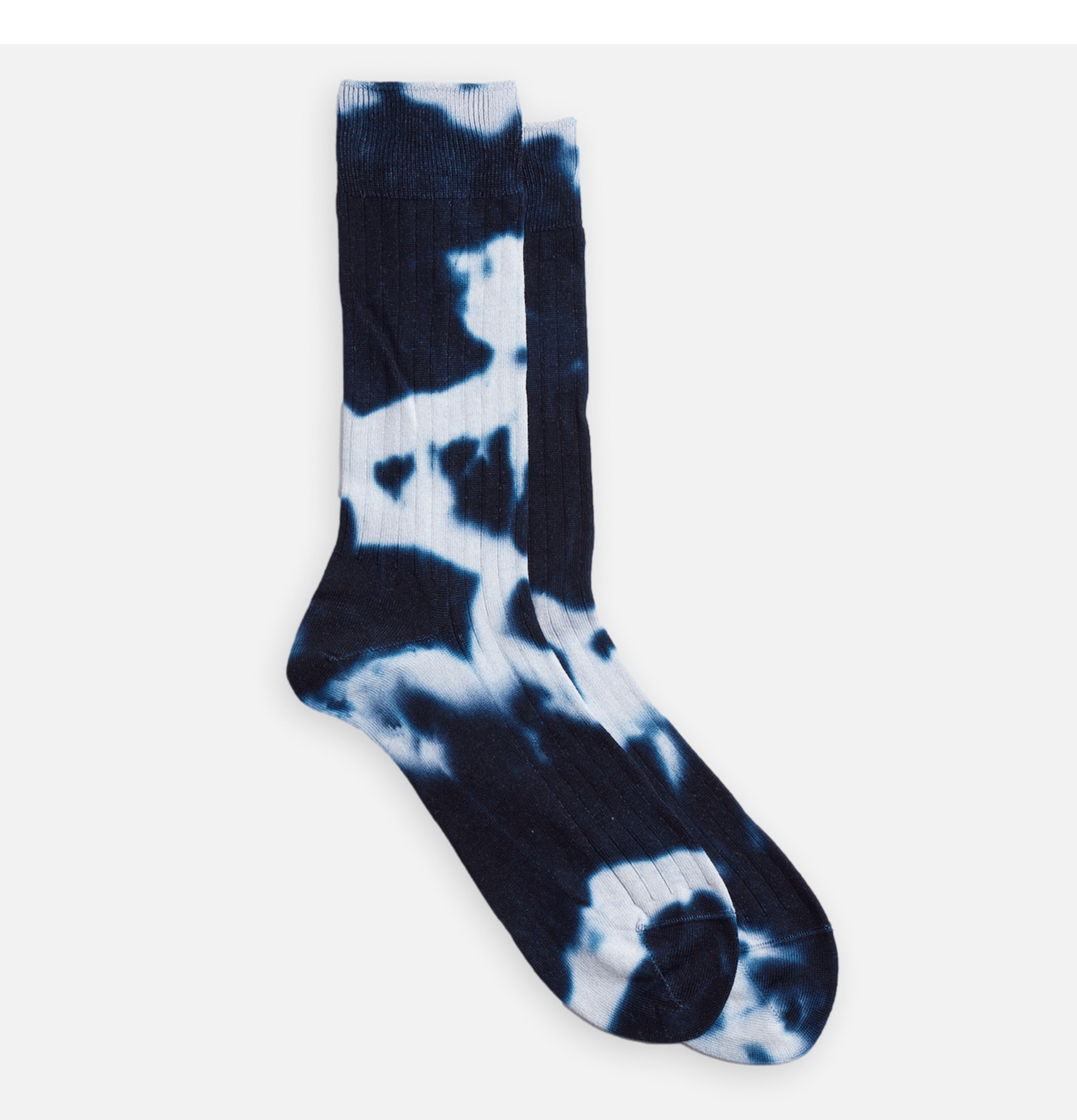 Tie Dye Formal Socks Navy