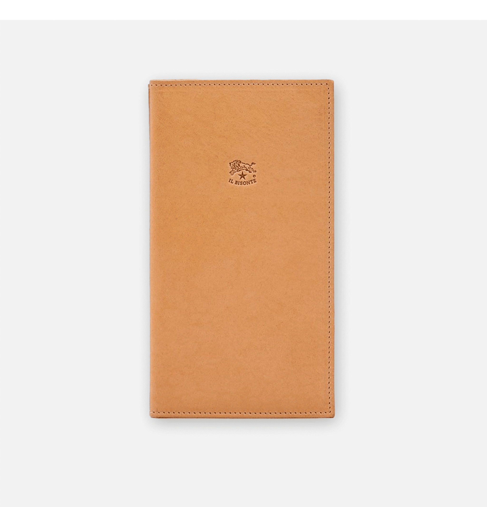 IL Bisonte Credit Card Holder Naturel Leather