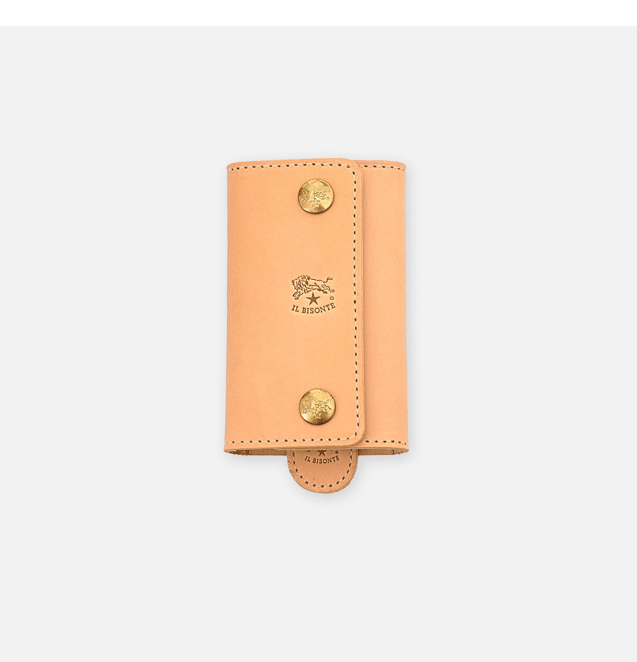 IL Bisonte Key Holder Natural Leather