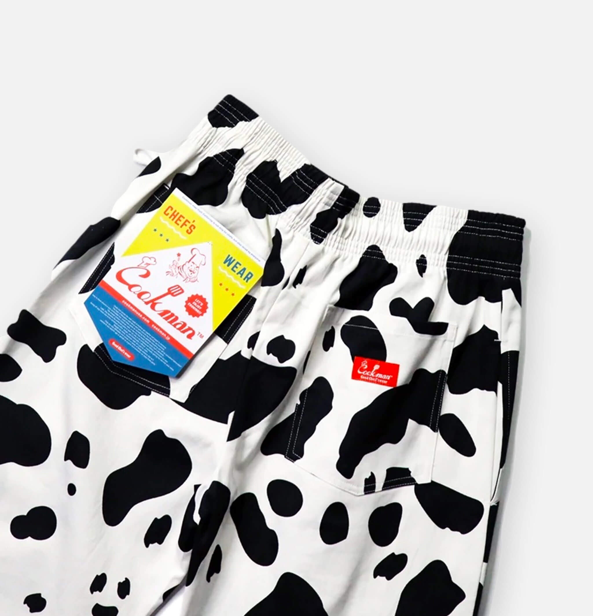 Cookman Chef Pant Camo Cow