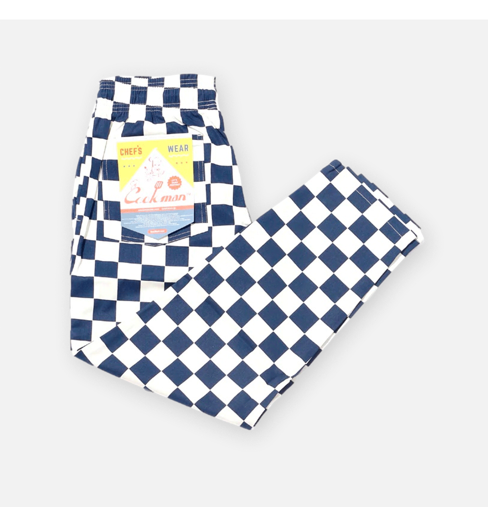 Cookman Chef Pant Checker Navy