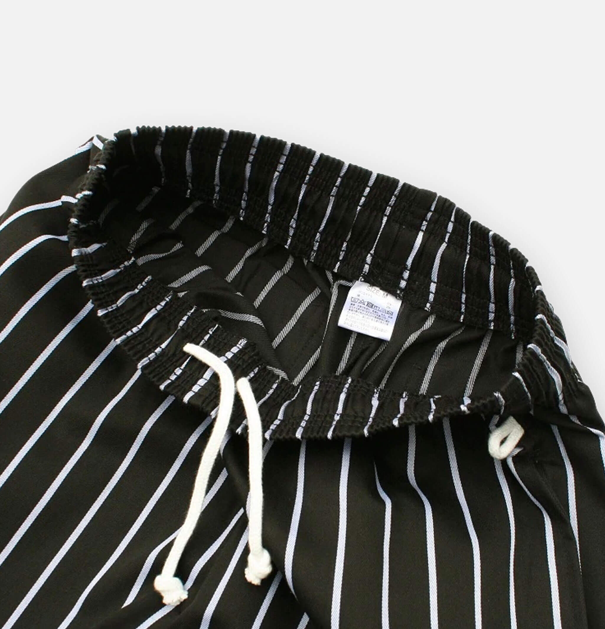 Cookman Chef Pants Stripe Black.