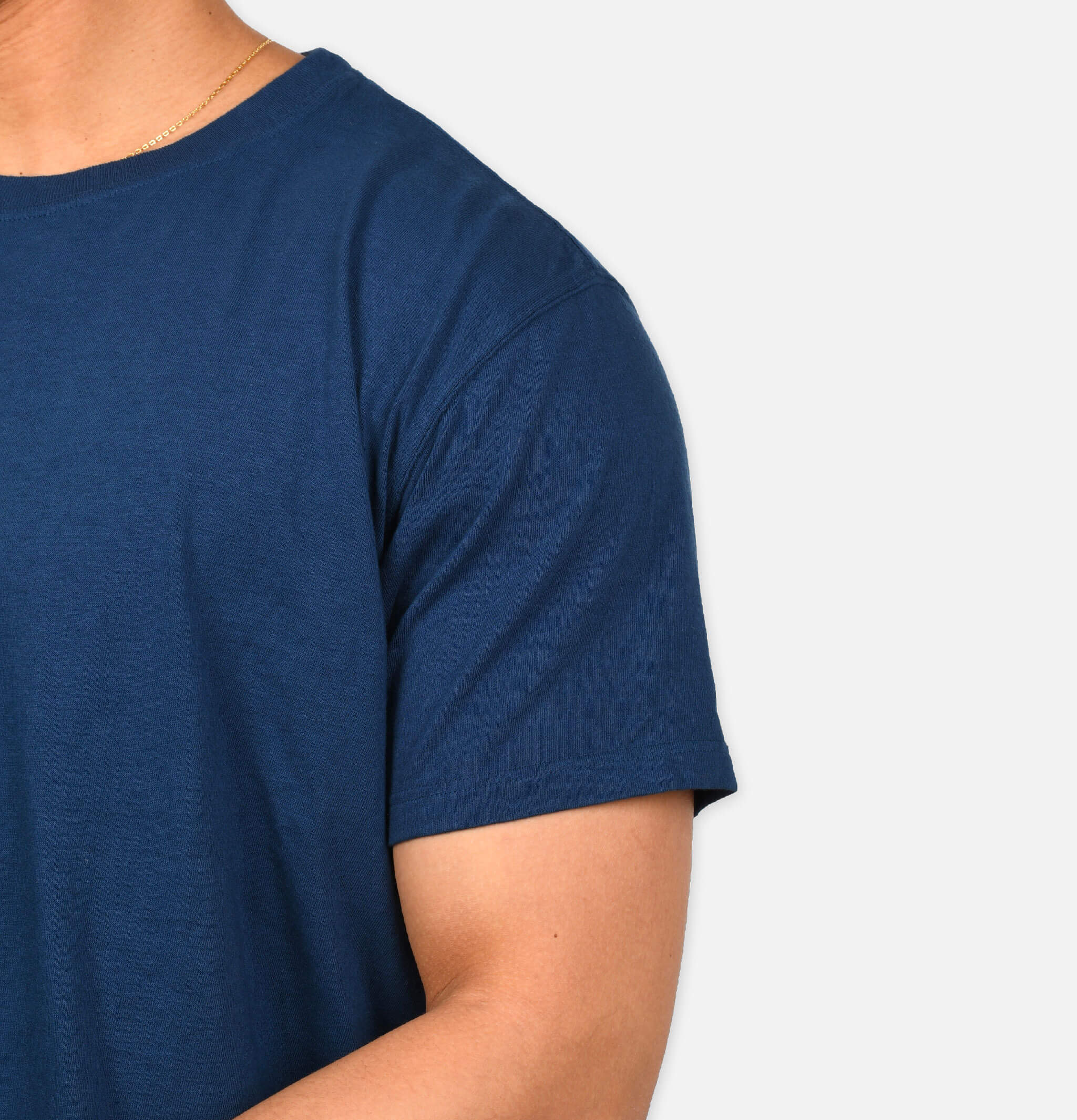 Good On Japan Crew Tee  Unpigmented Lagoon