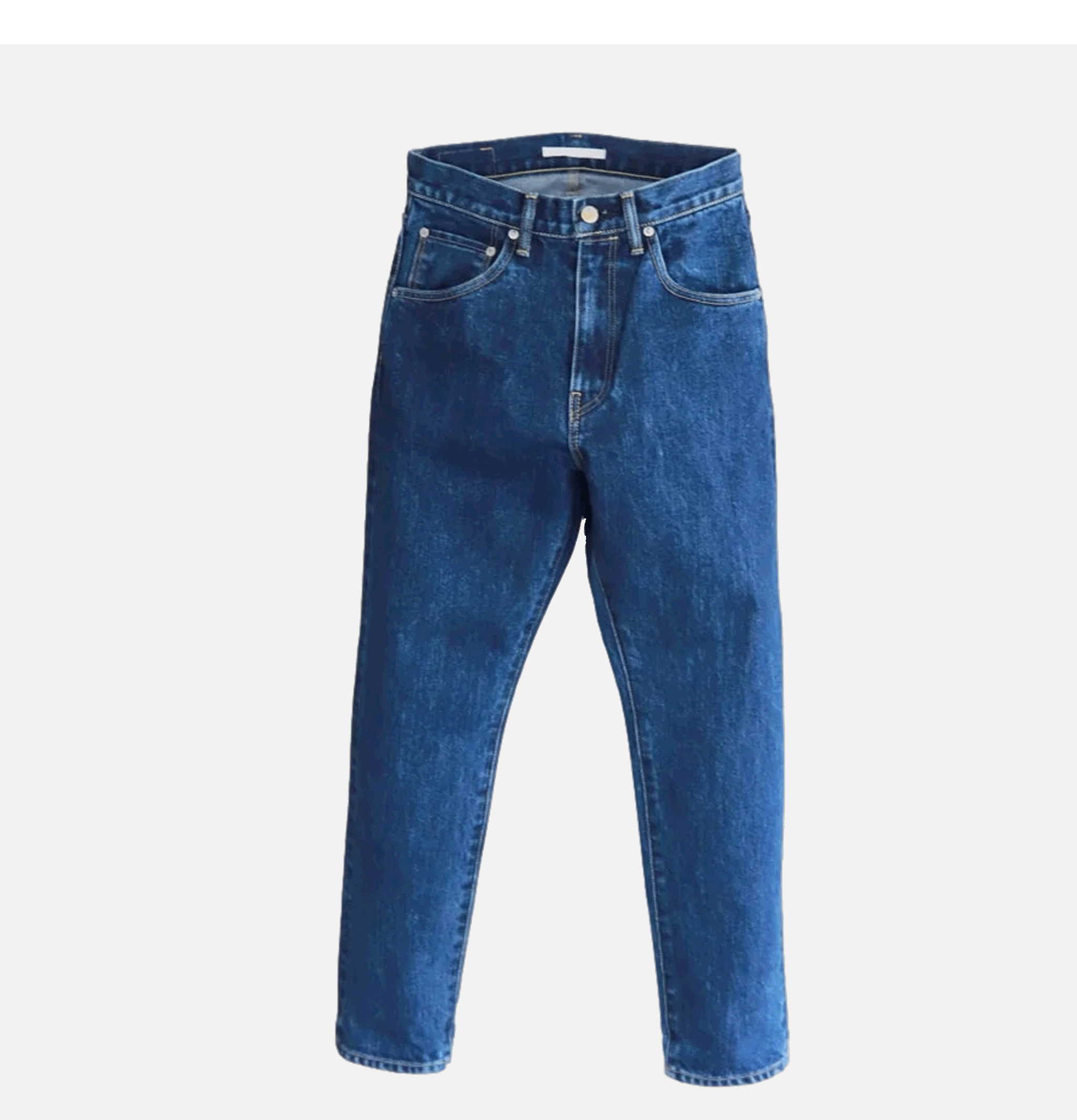 Jean 22002 Jean Regular Tapered Used Blue 