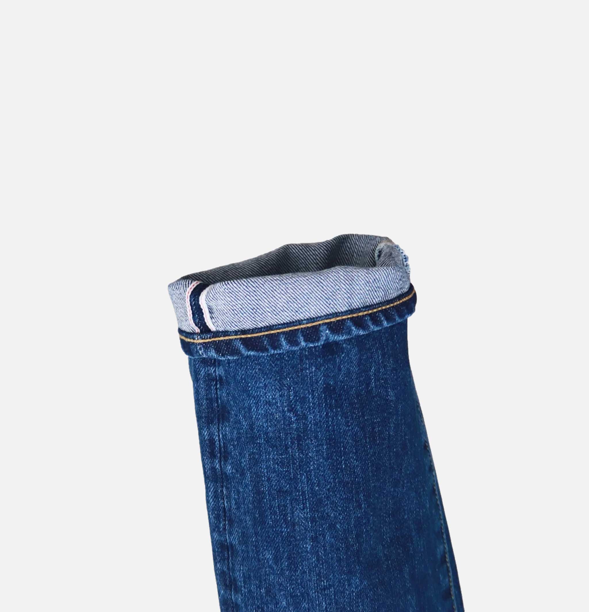 Jean 22002 Jean Regular Tapered Used Blue 