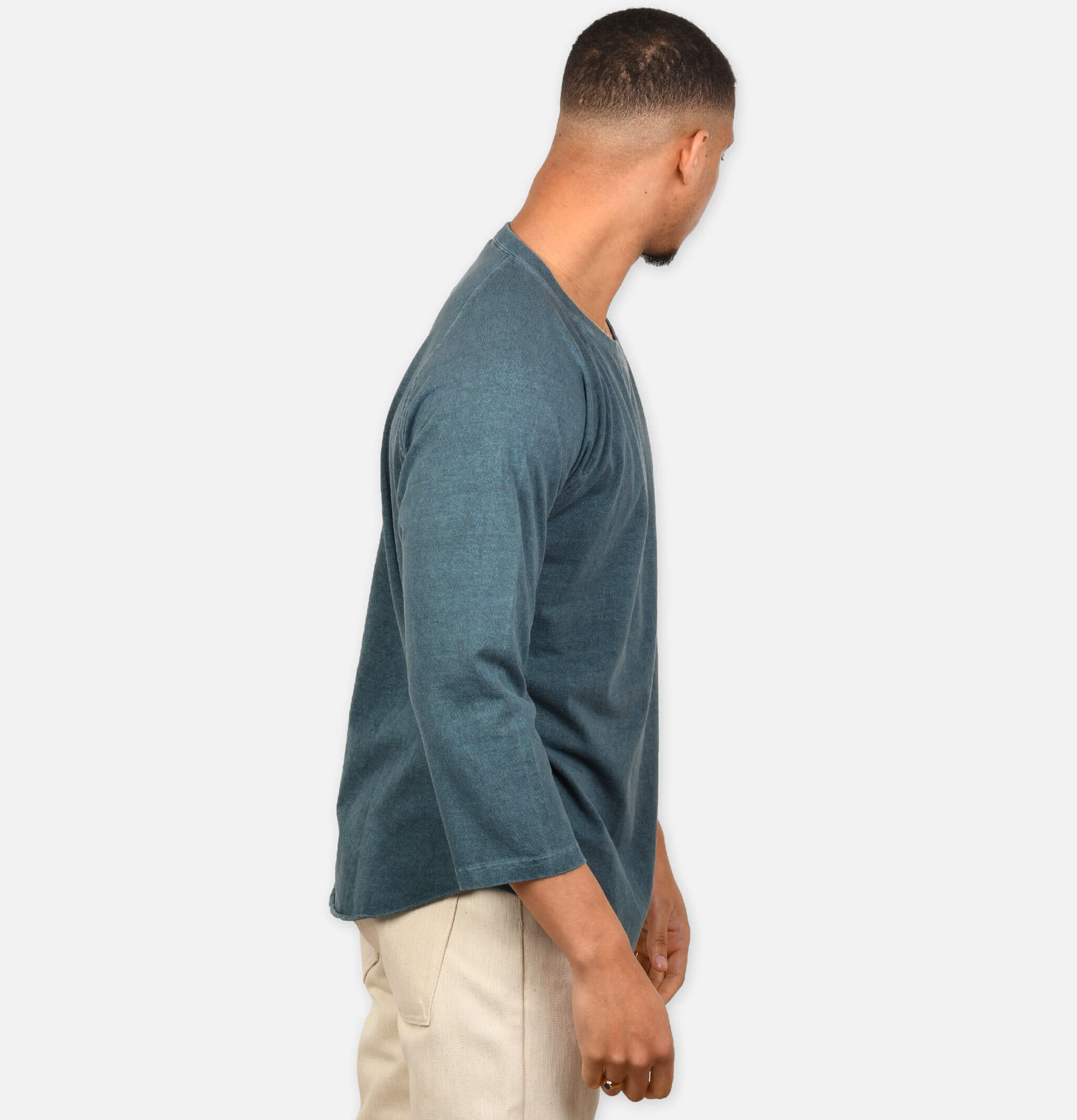 Good On Japan Baseball Tee Slate