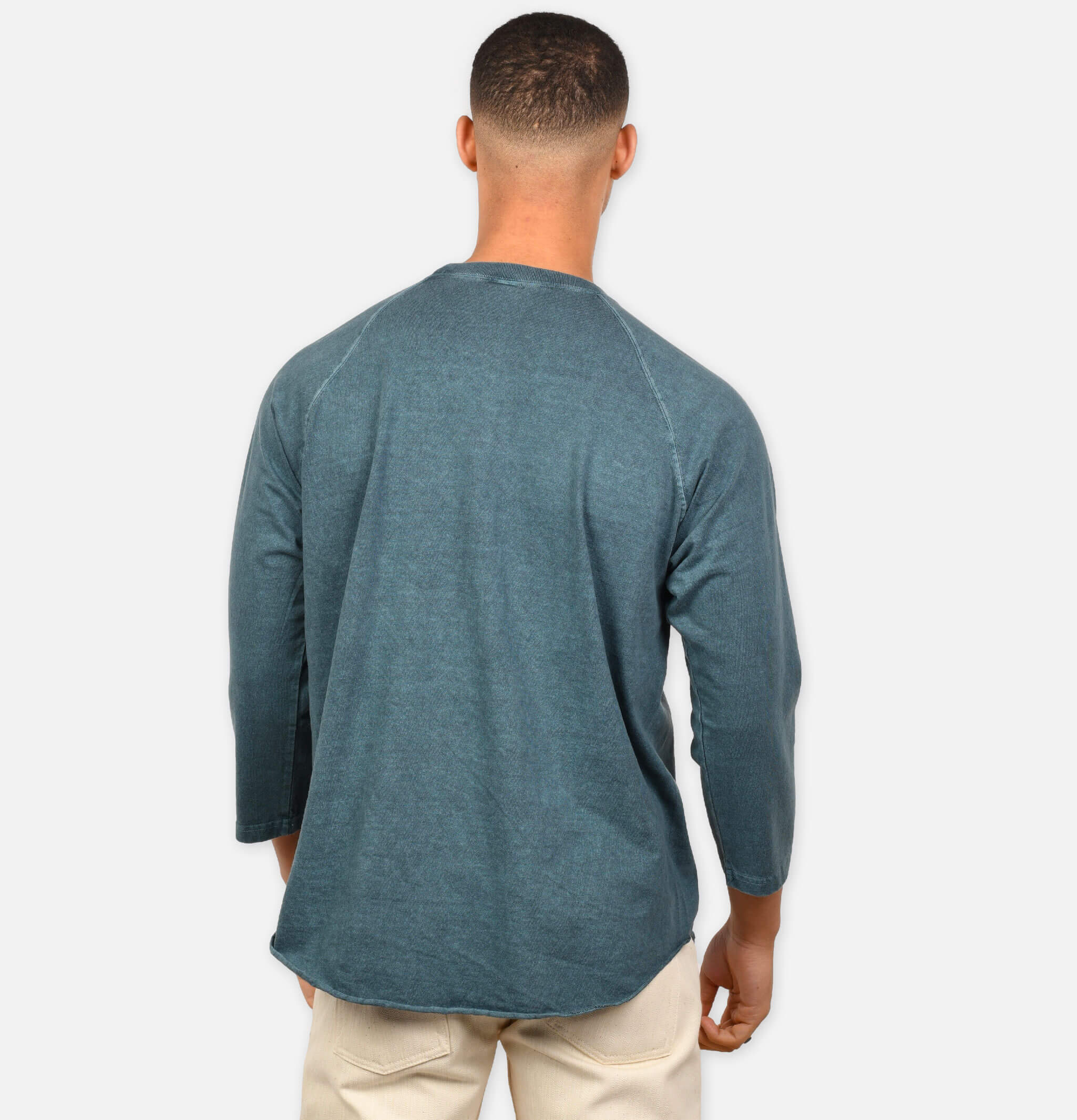 Good On Japan Baseball Tee Slate