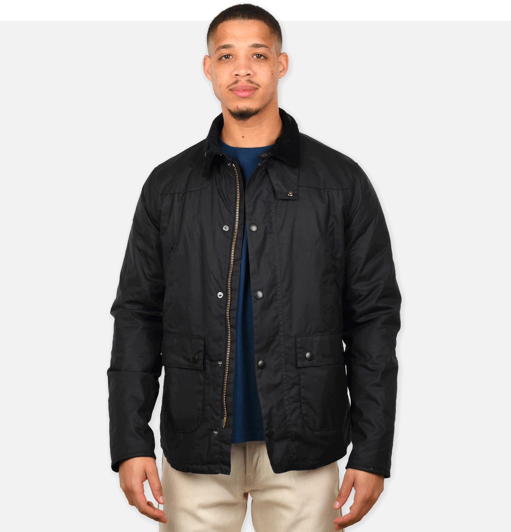 Barbour Reelin Jacket Navy