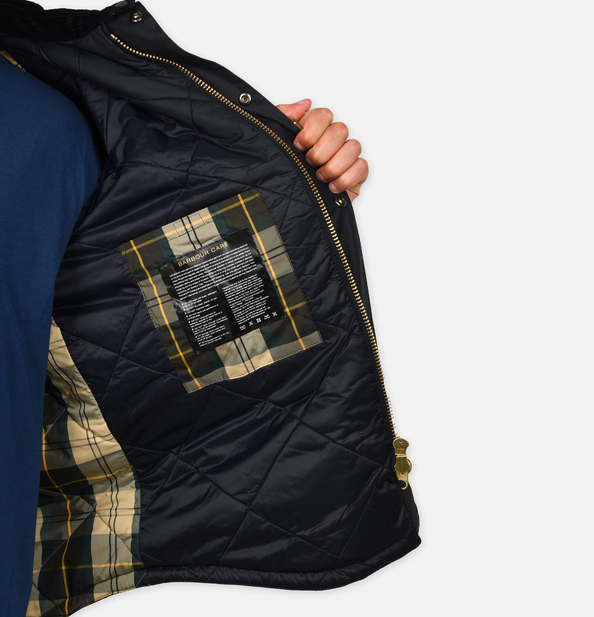 Barbour, Reelin Wax Jacket Navy