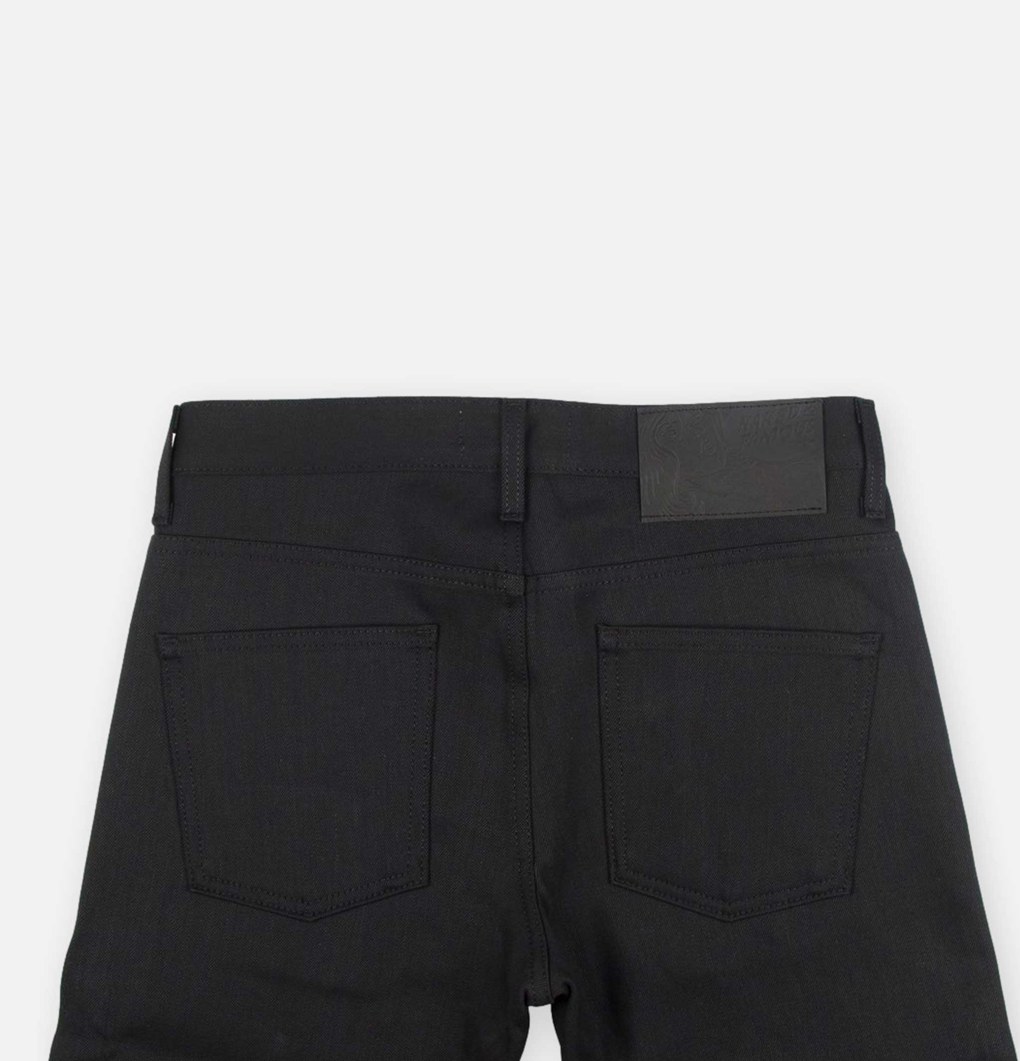 Weird Guy Solid Black Selvedge