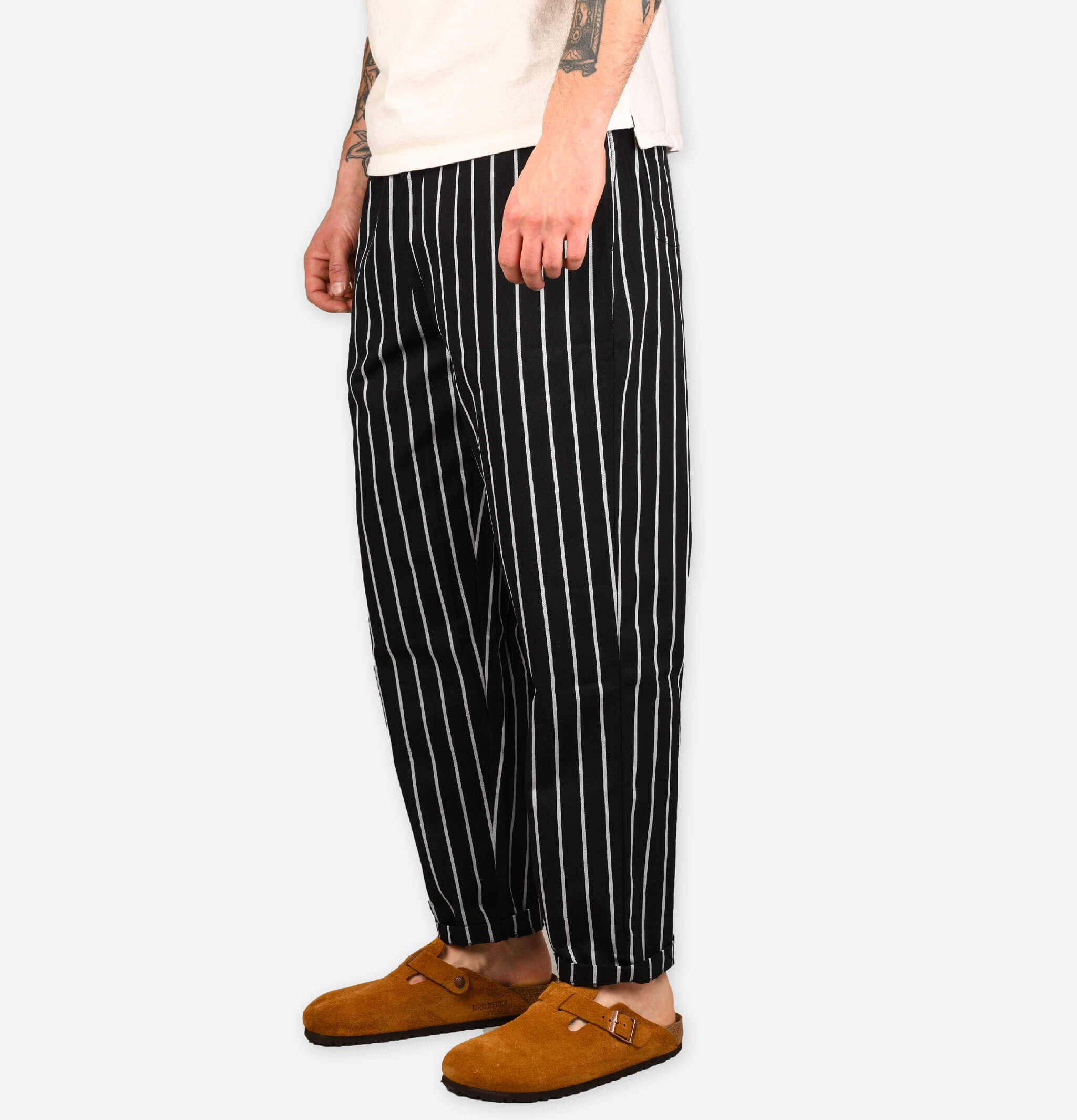 Chef Pant Stripe Black