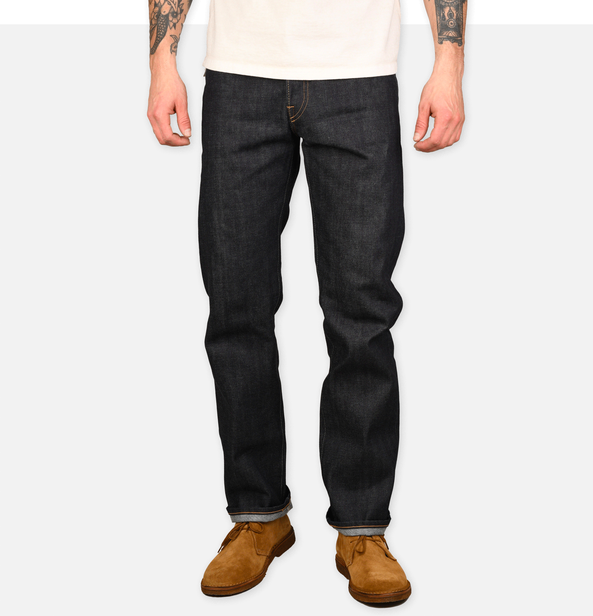 Jean Loose Straight Kurabo Blue