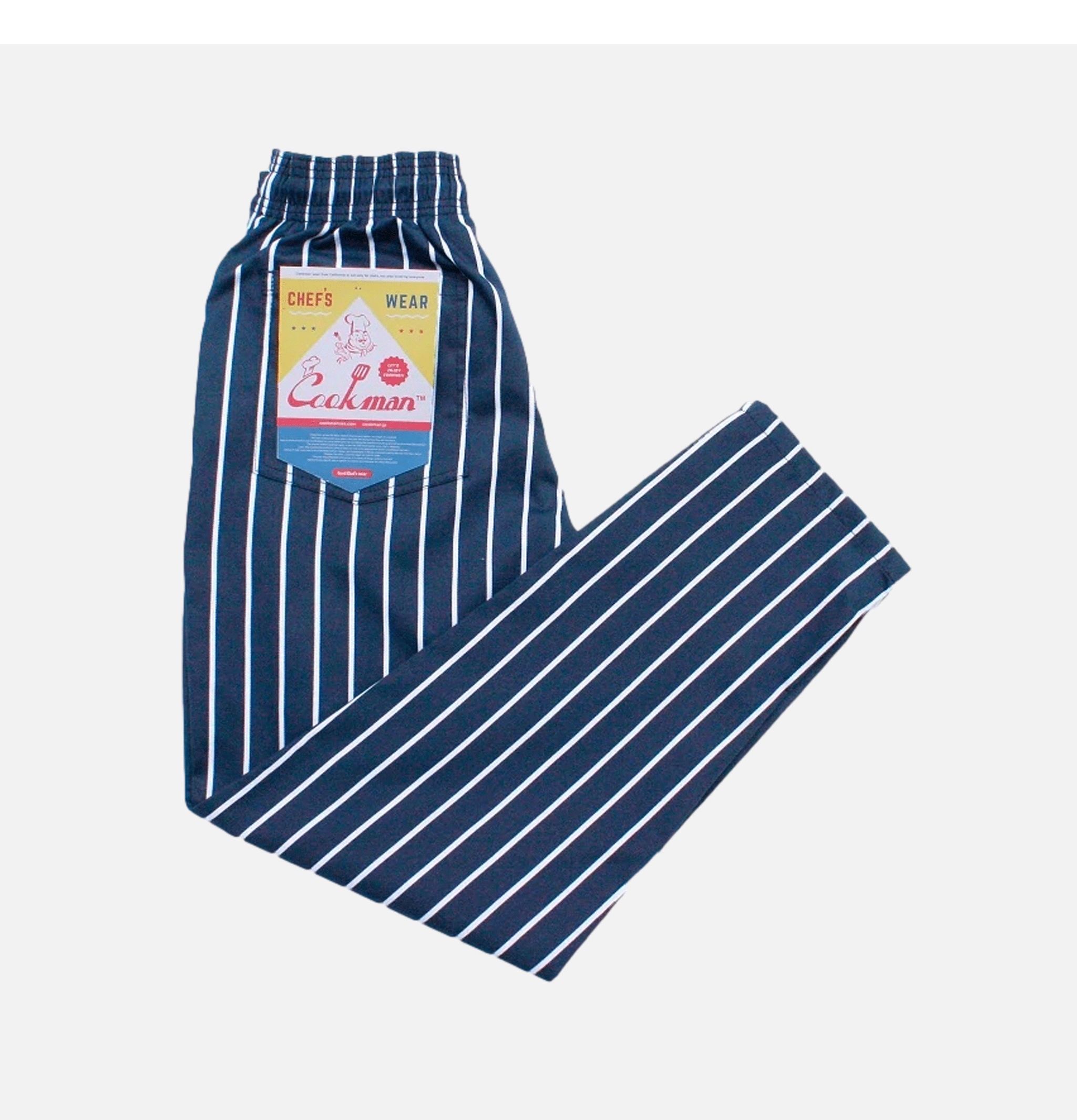 Chef Pant Stripe Navy