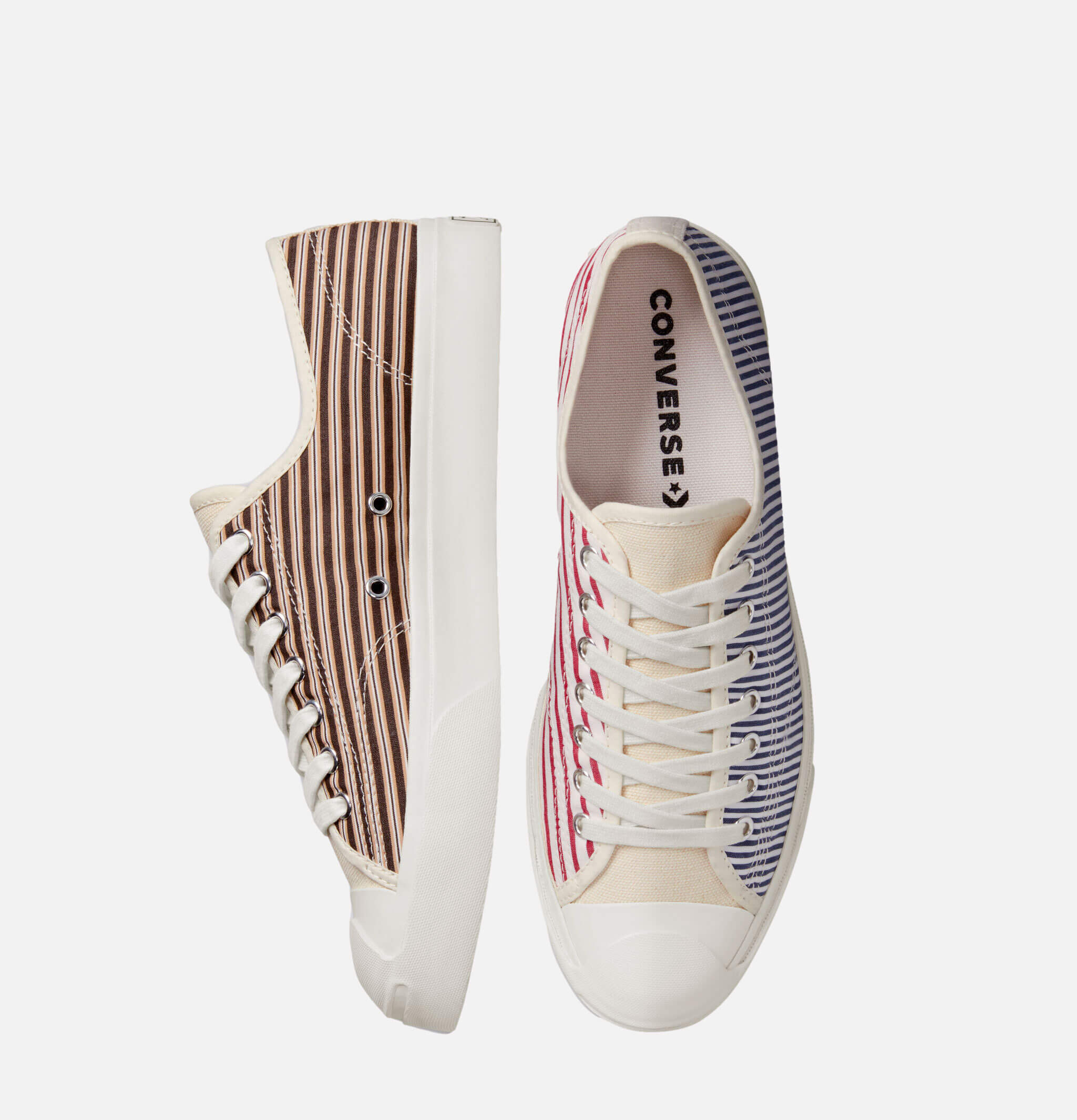 Jack Purcell Upcycled Stripes