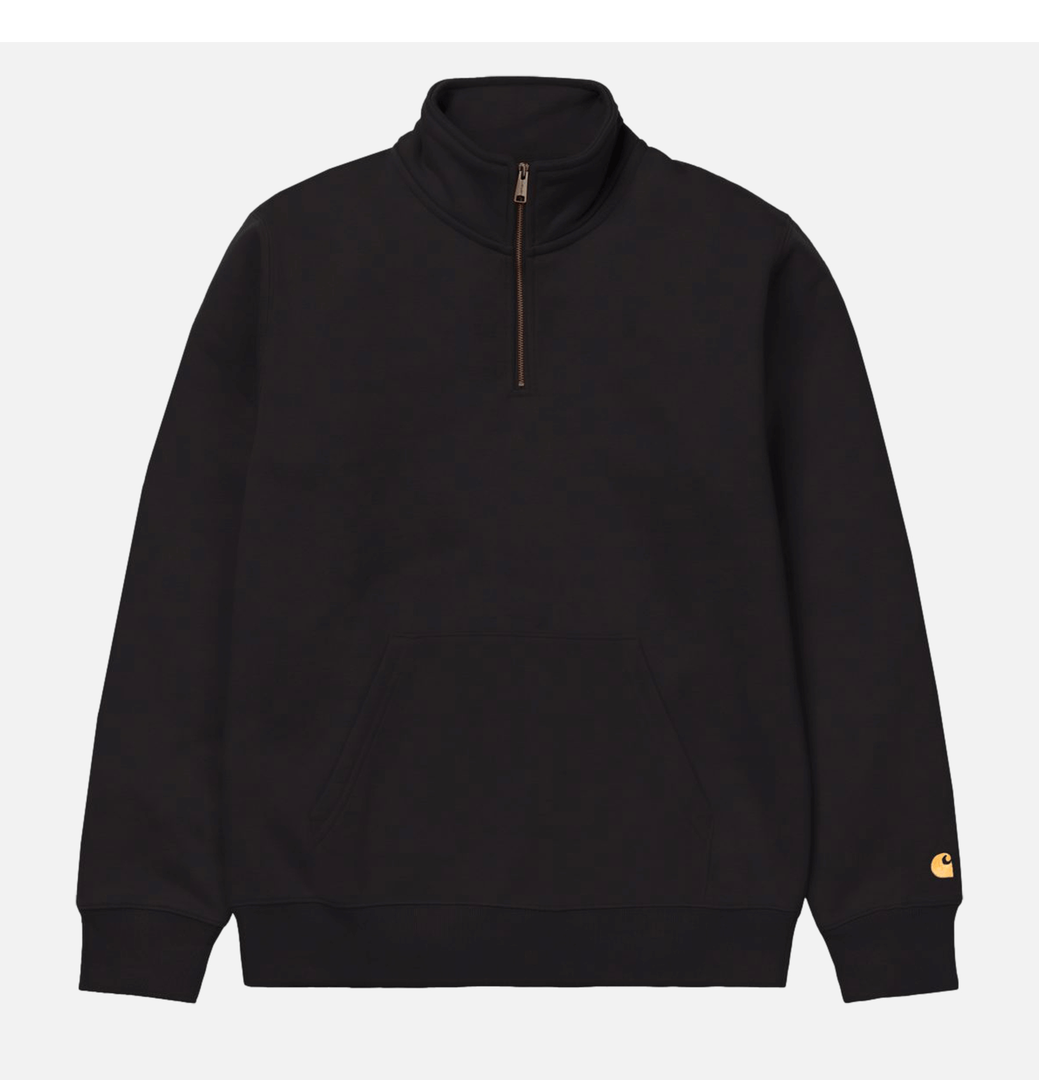 Chase Sweat Zip Black