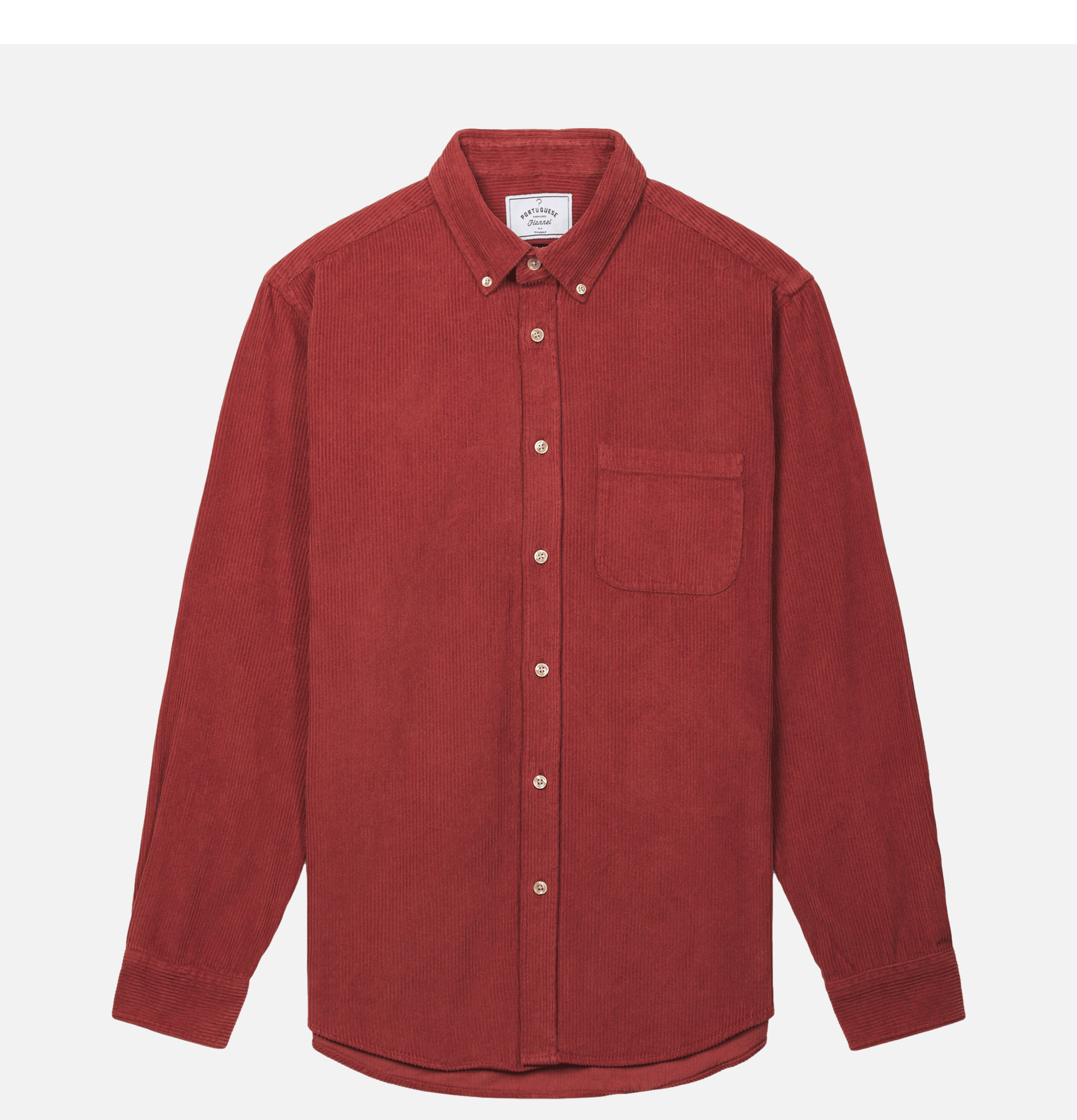 Lobo Cord Shirt Bordeaux