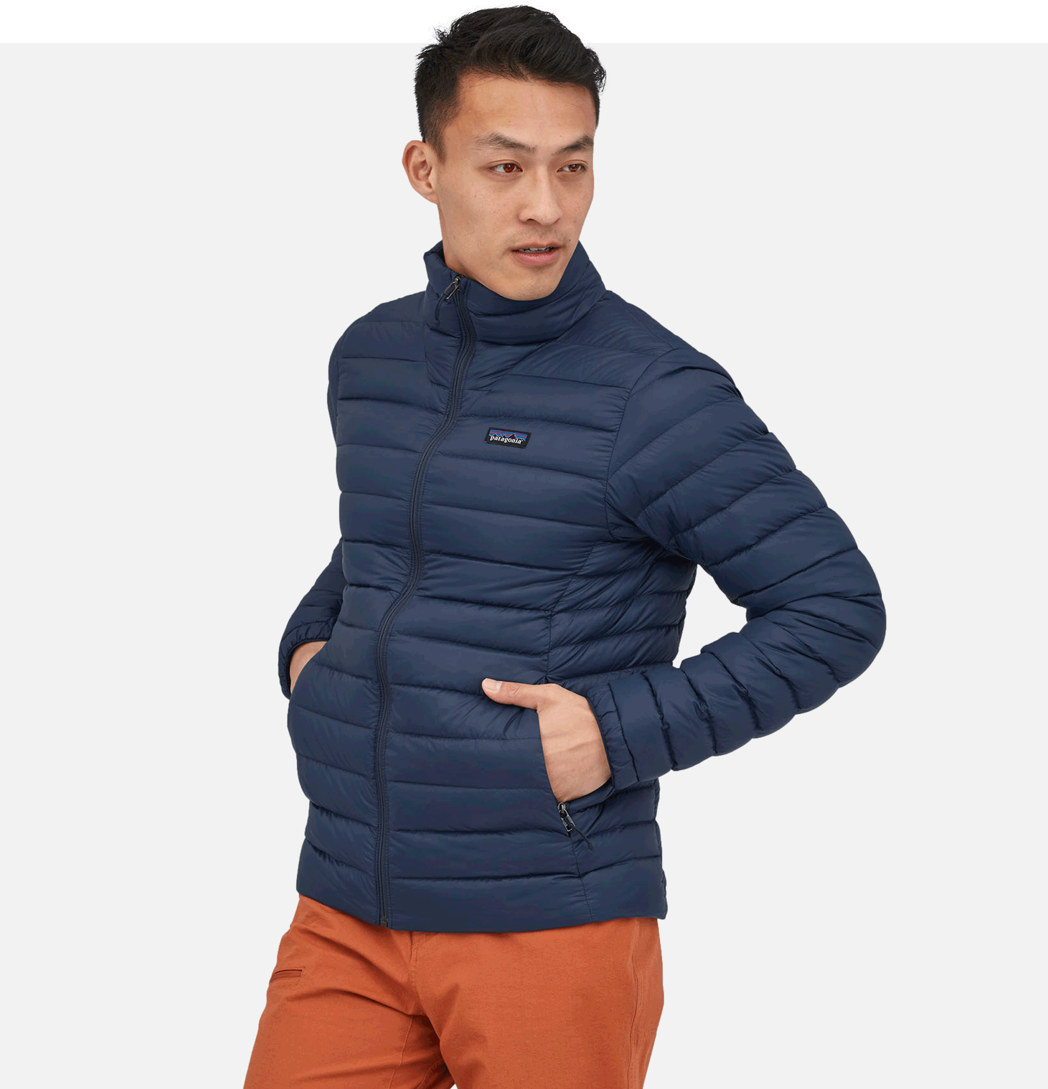 Down Sweater New Navy