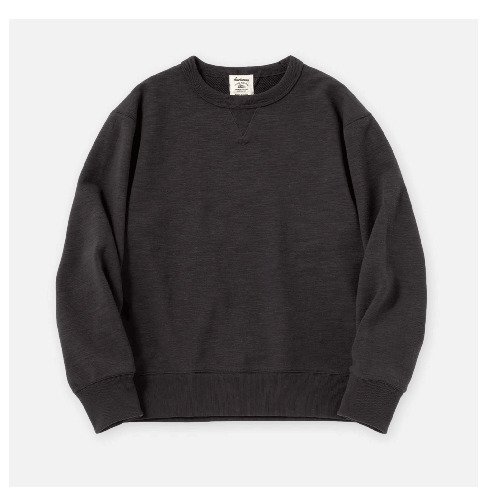 Jackman Crewneck sweater Black Royalcheese Paris Sweater