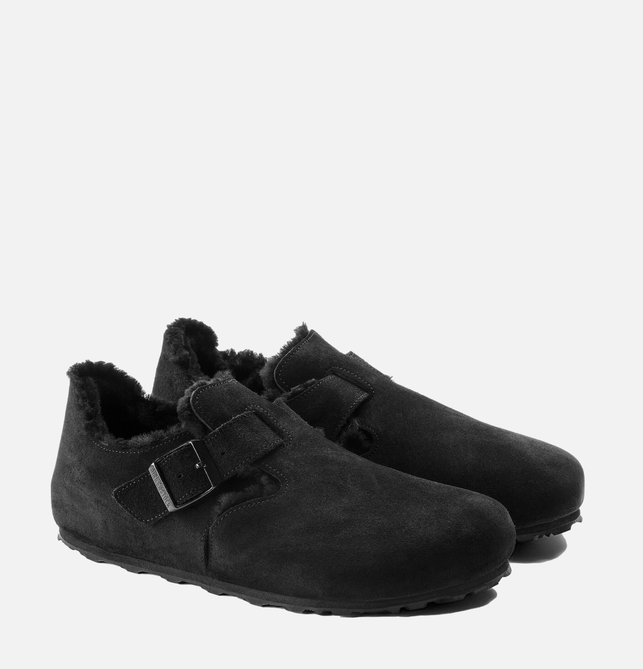 Birkenstock London Shearling Black