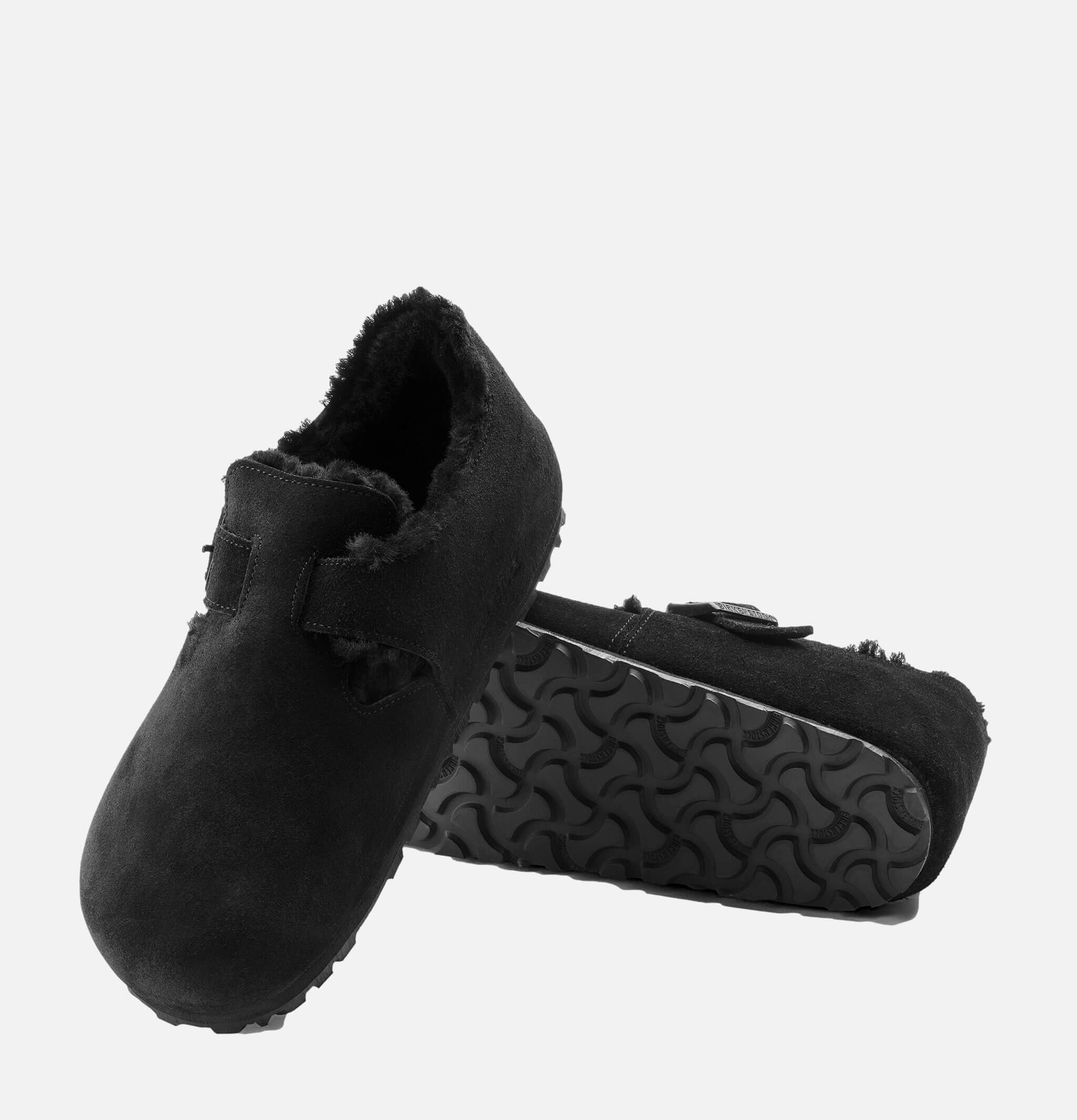 Birkenstock London Shearling Black