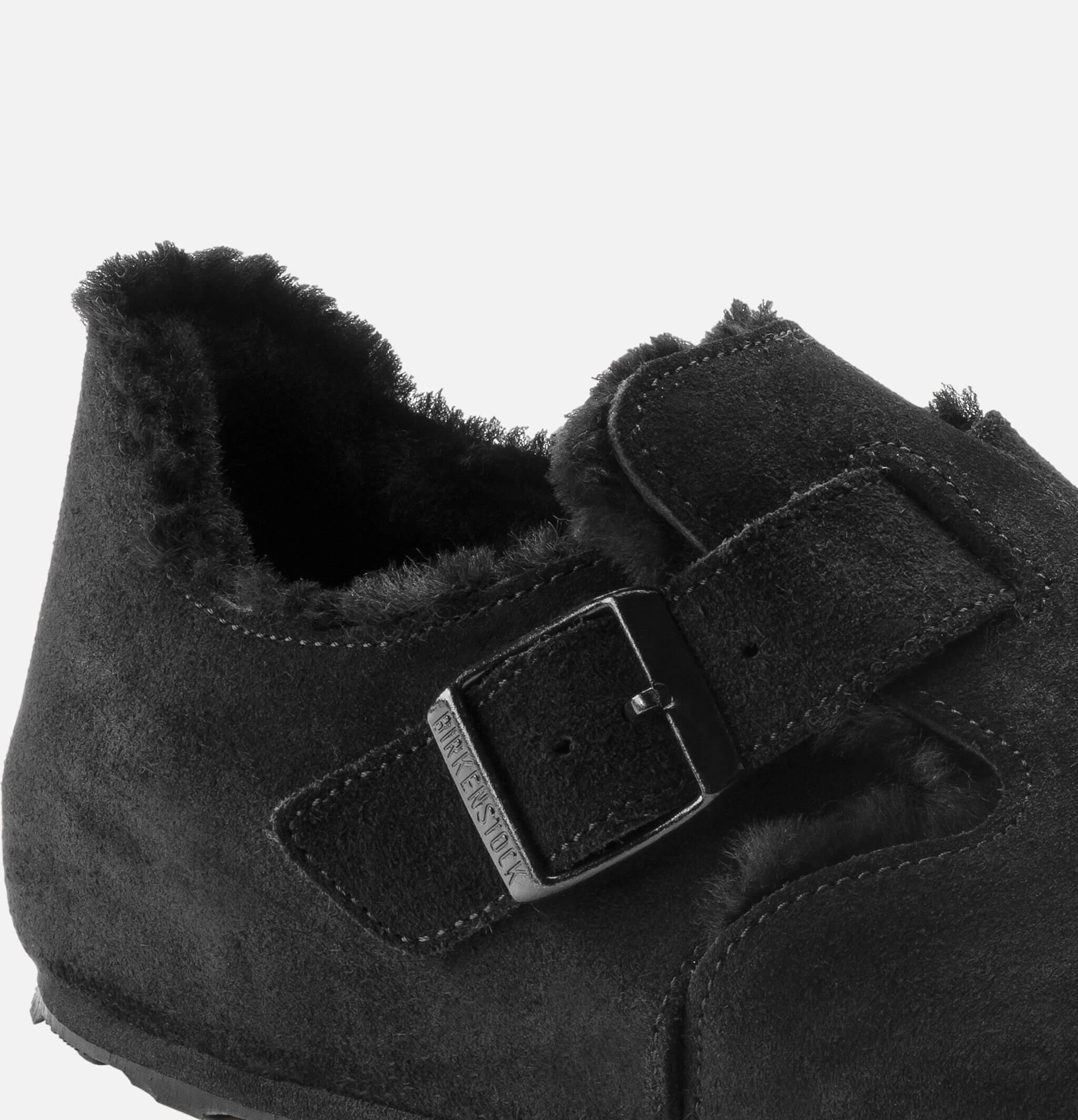 Birkenstock London Shearling Black