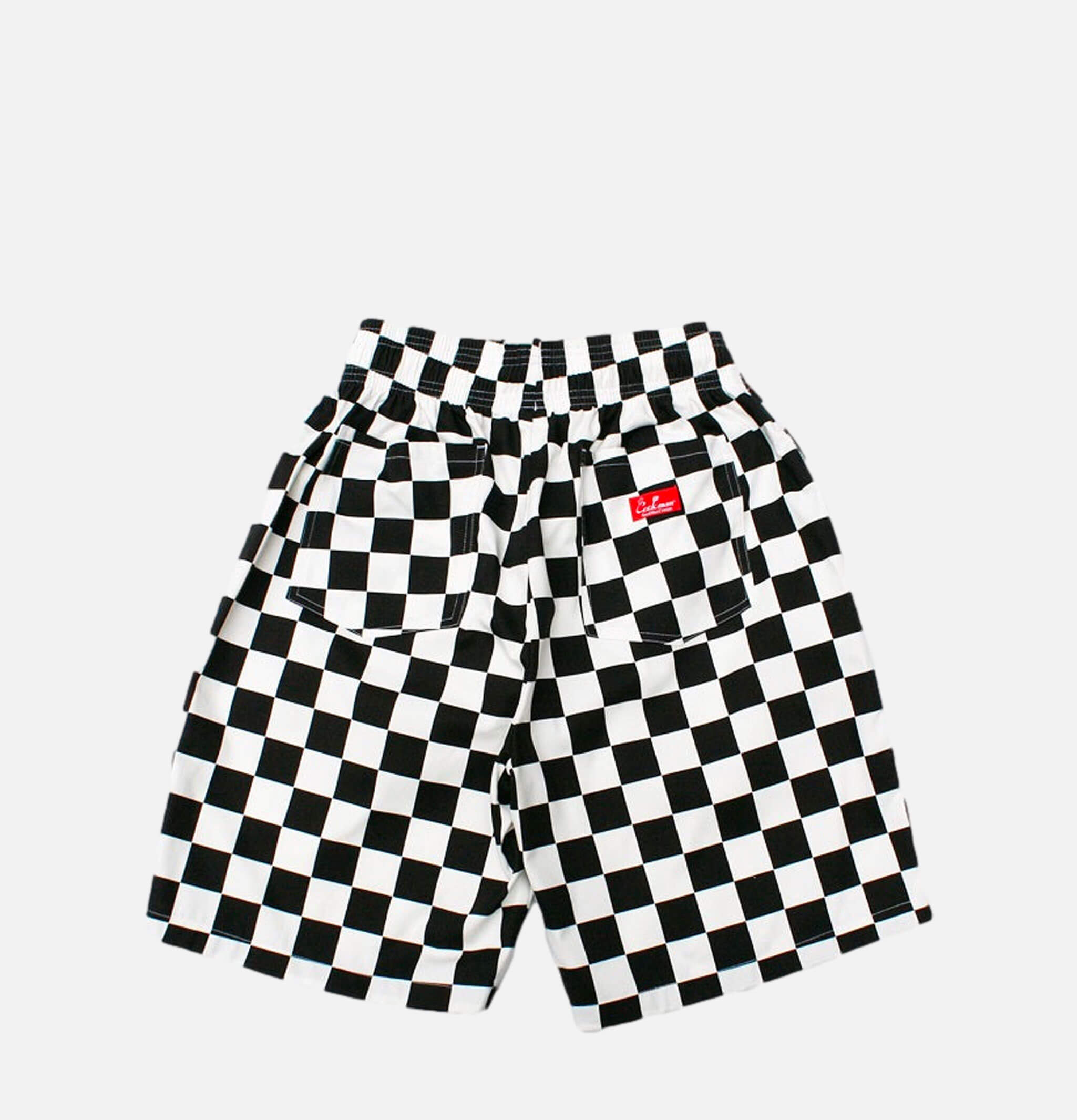 Chef Short Checker Black