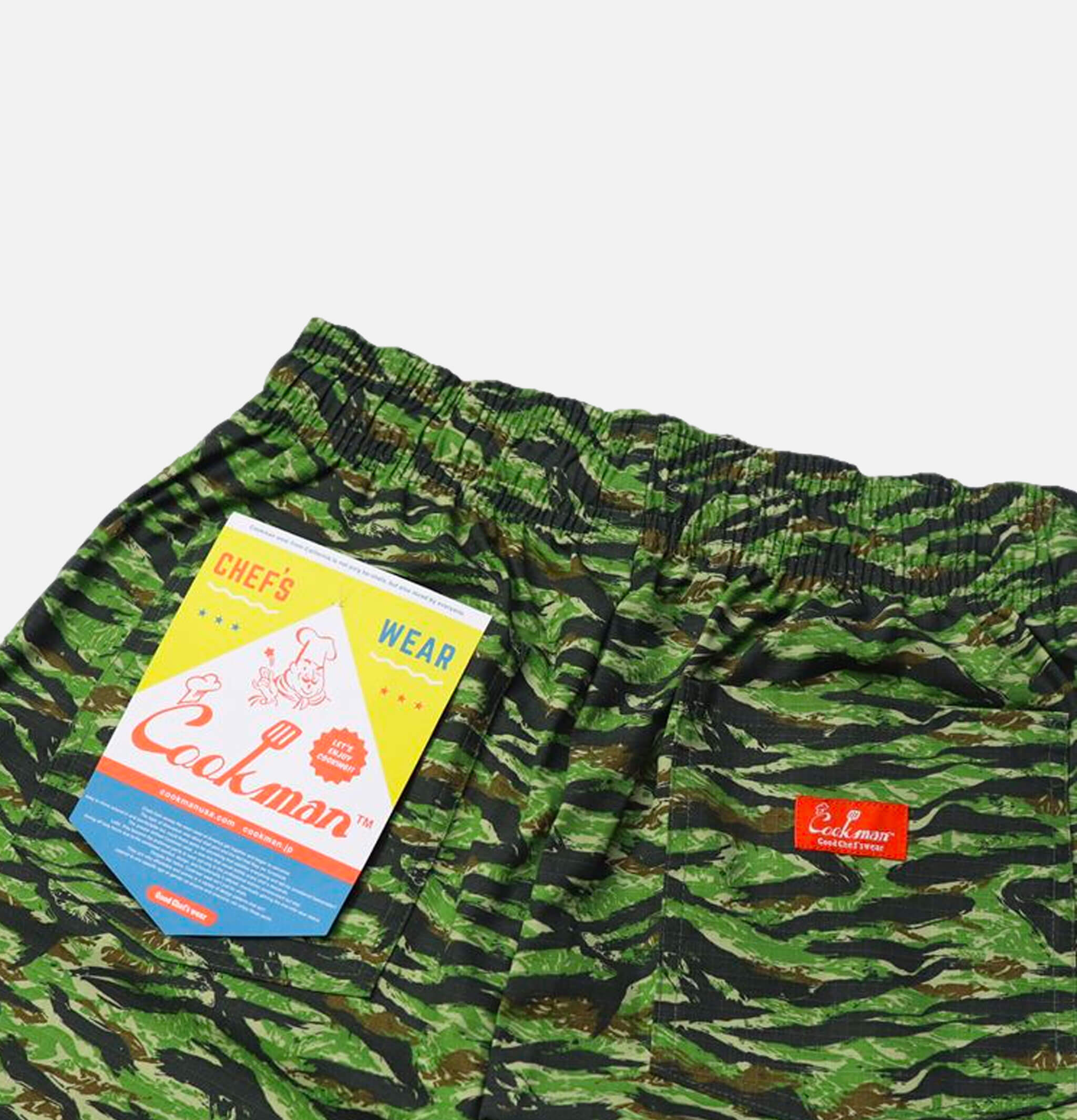 Chef Short Camo Green