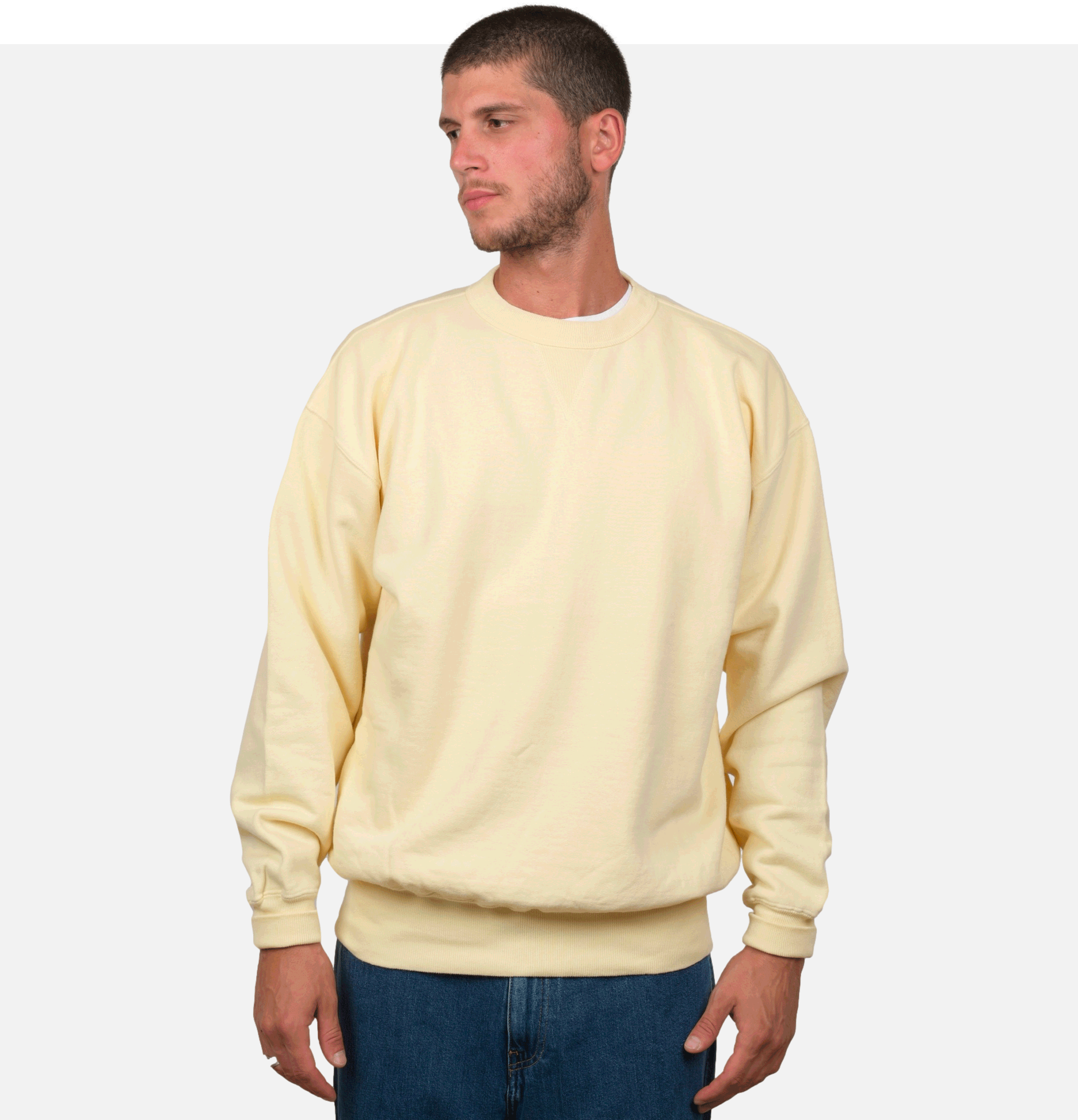 Sunray Sportswear Laniakea Sweatshirt Yellow Royalcheese Royalcheese