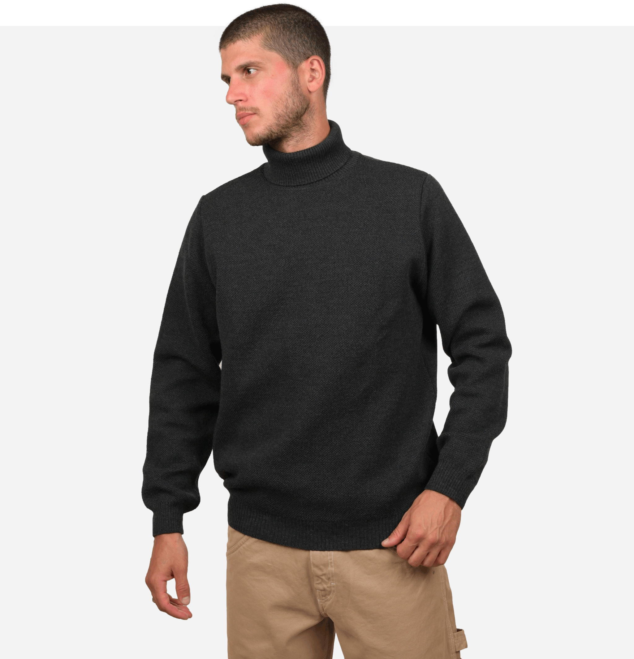 Nitto Pull Youri Rollneck Charcoal