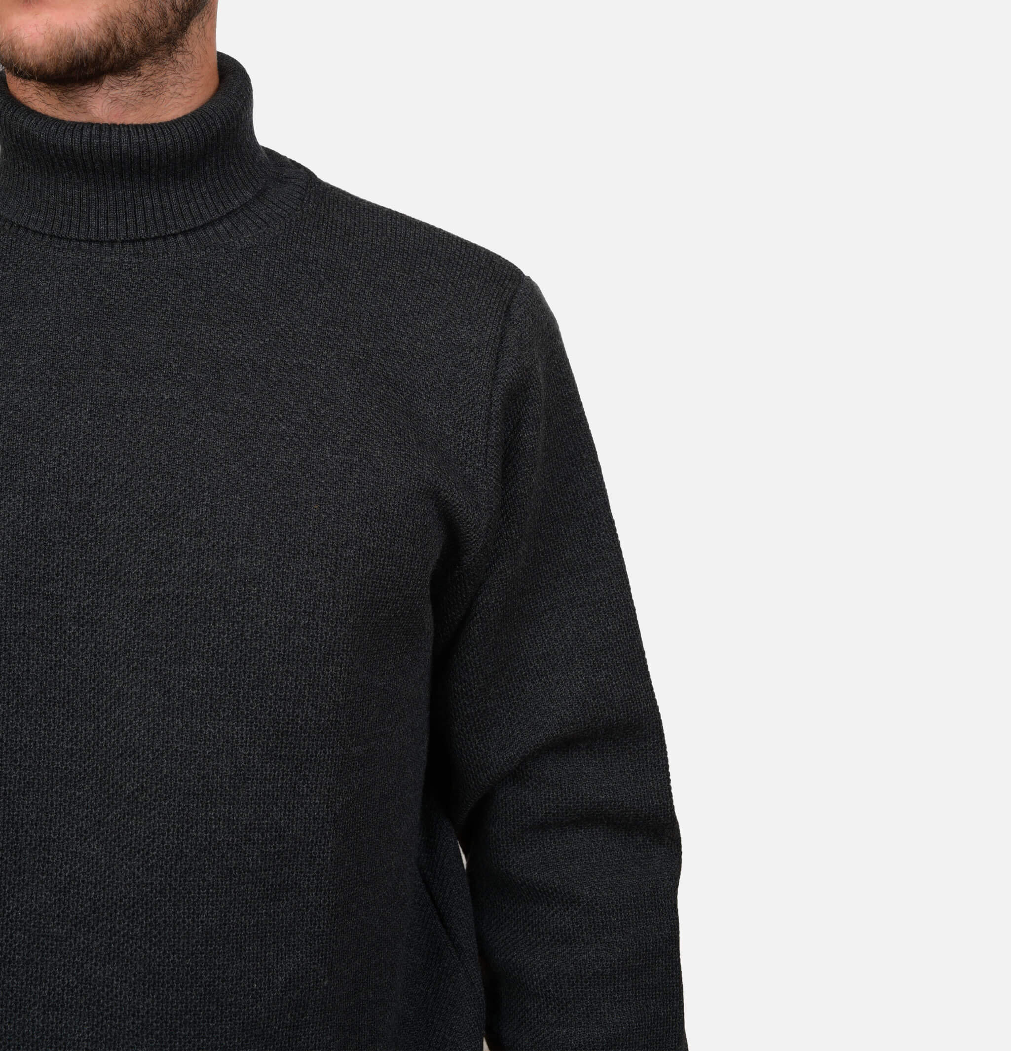 Nitto Pull Youri Rollneck Charcoal