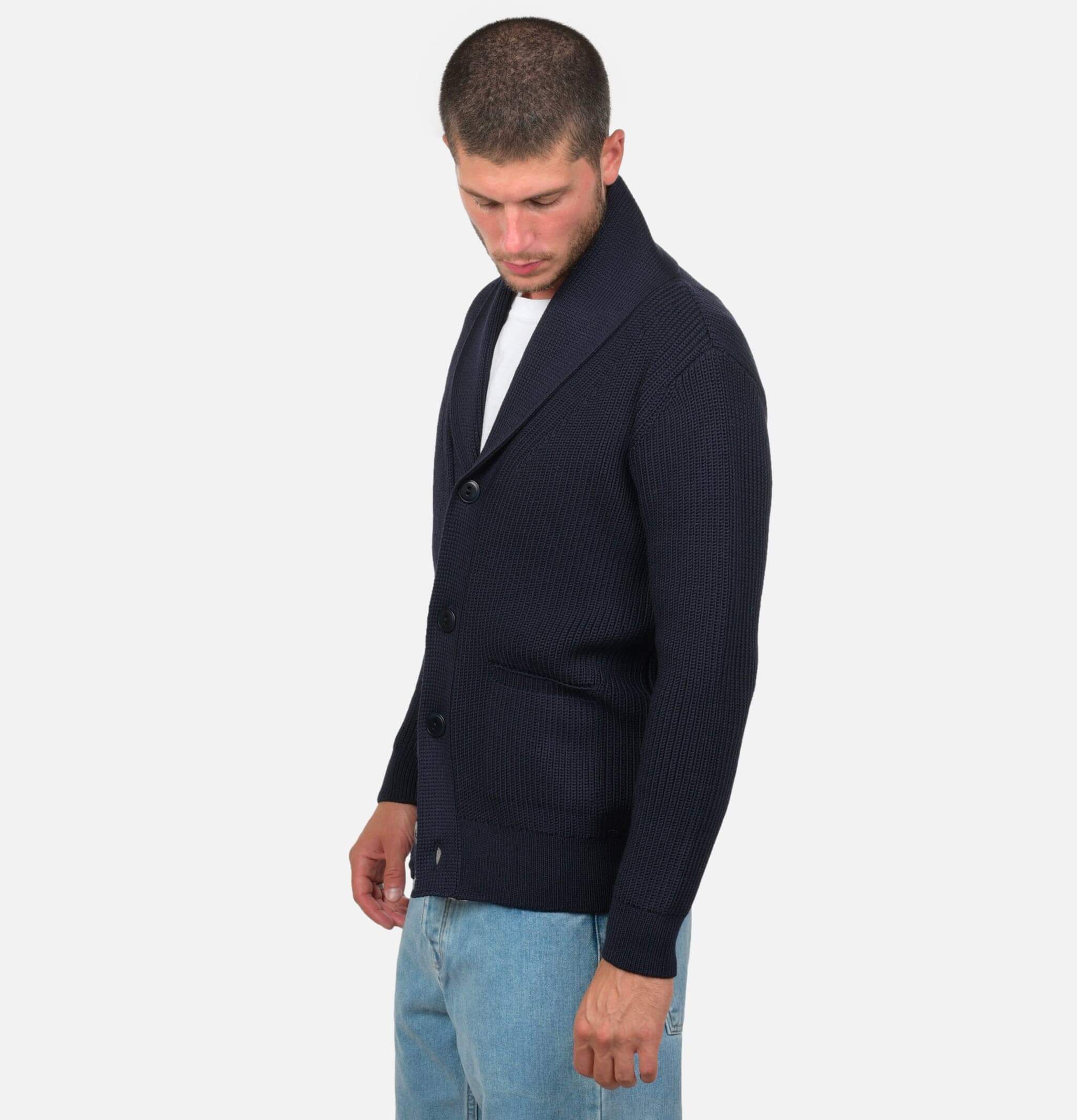 Nitto Knitwear Cardigan Nitto Vasken Navy